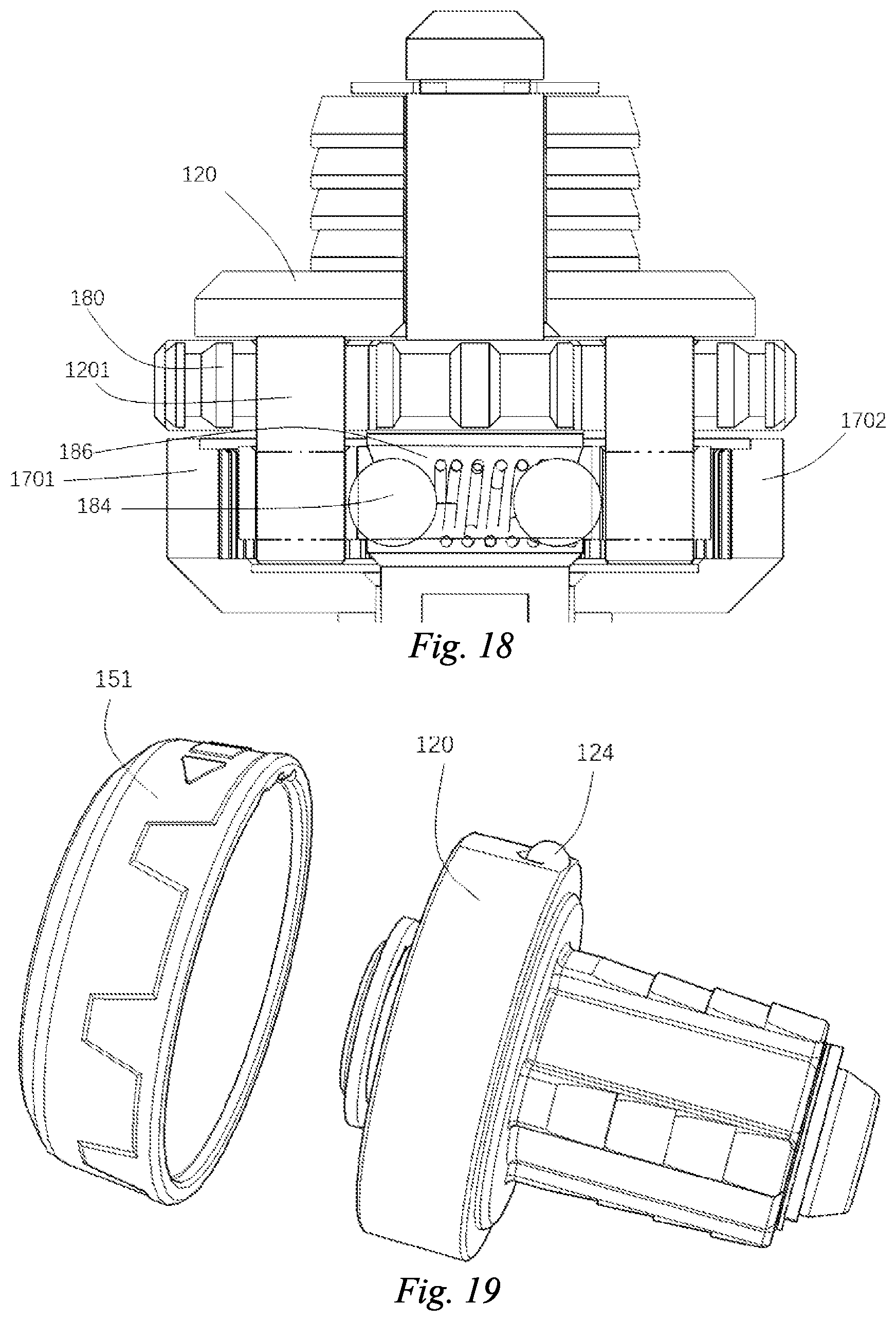 Patent US12496688 Figure 11 – Ratchet mechanism and hand tool