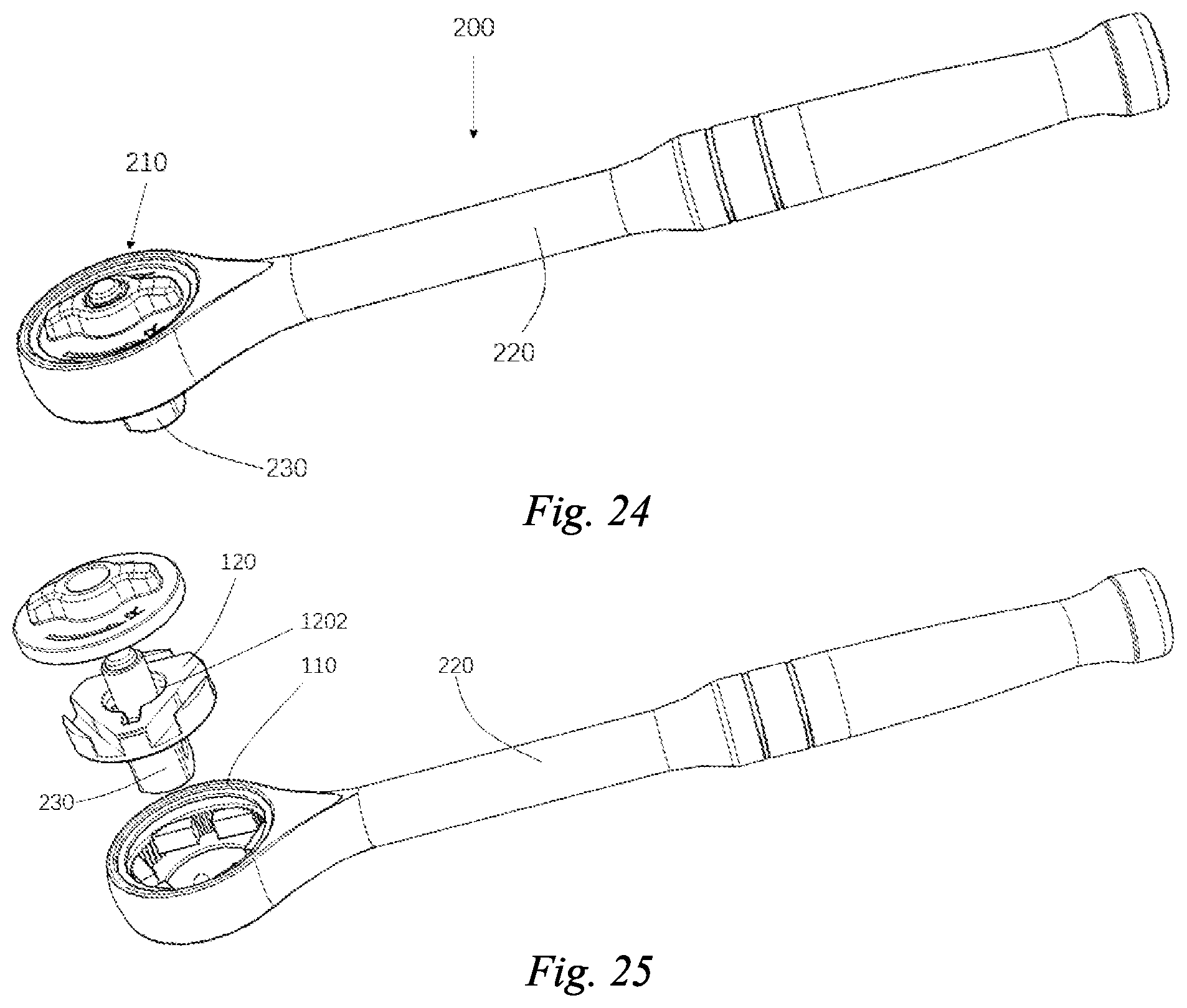 Patent US12496688 Figure 14 – Ratchet mechanism and hand tool