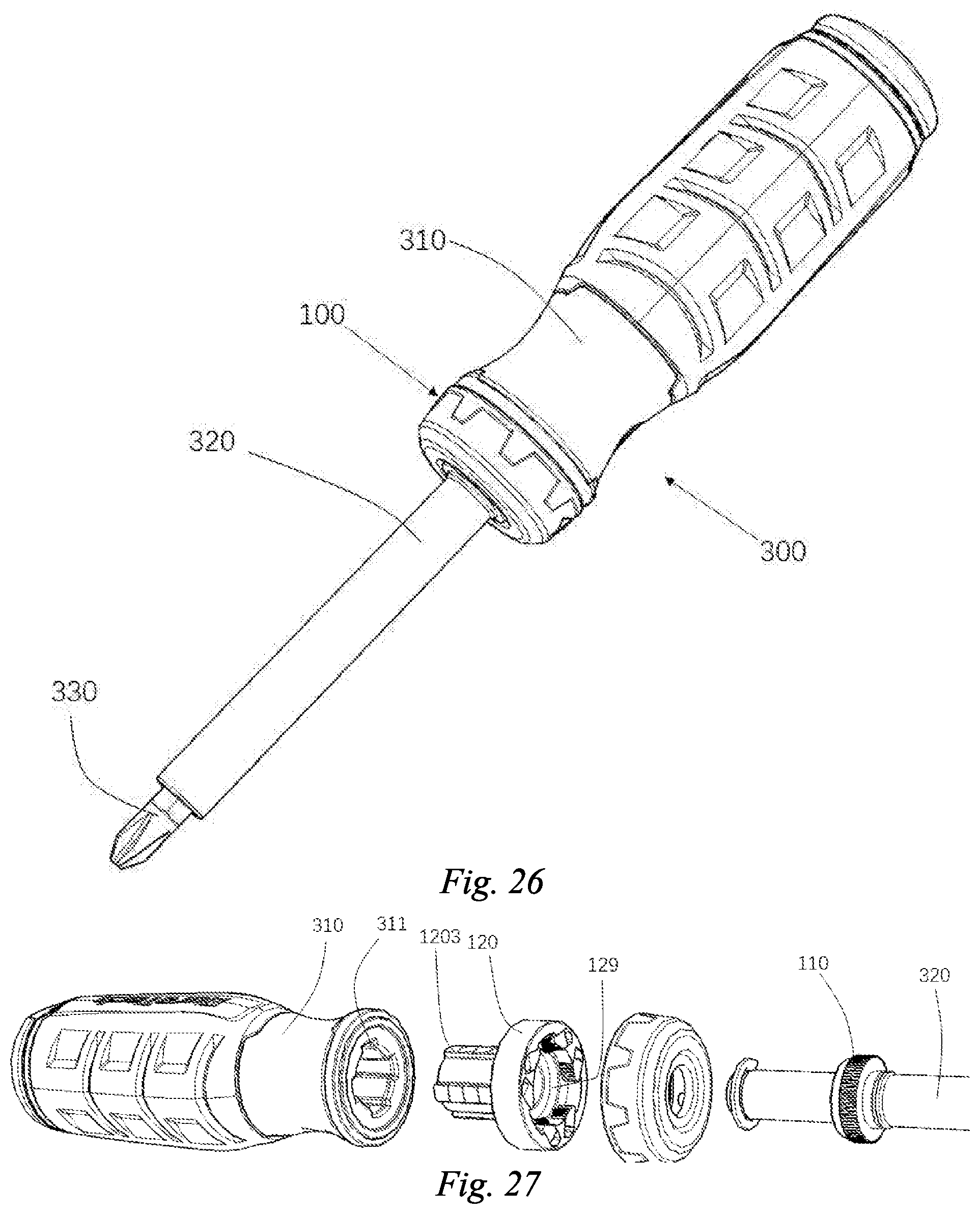 Patent US12496688 Figure 15 – Ratchet mechanism and hand tool