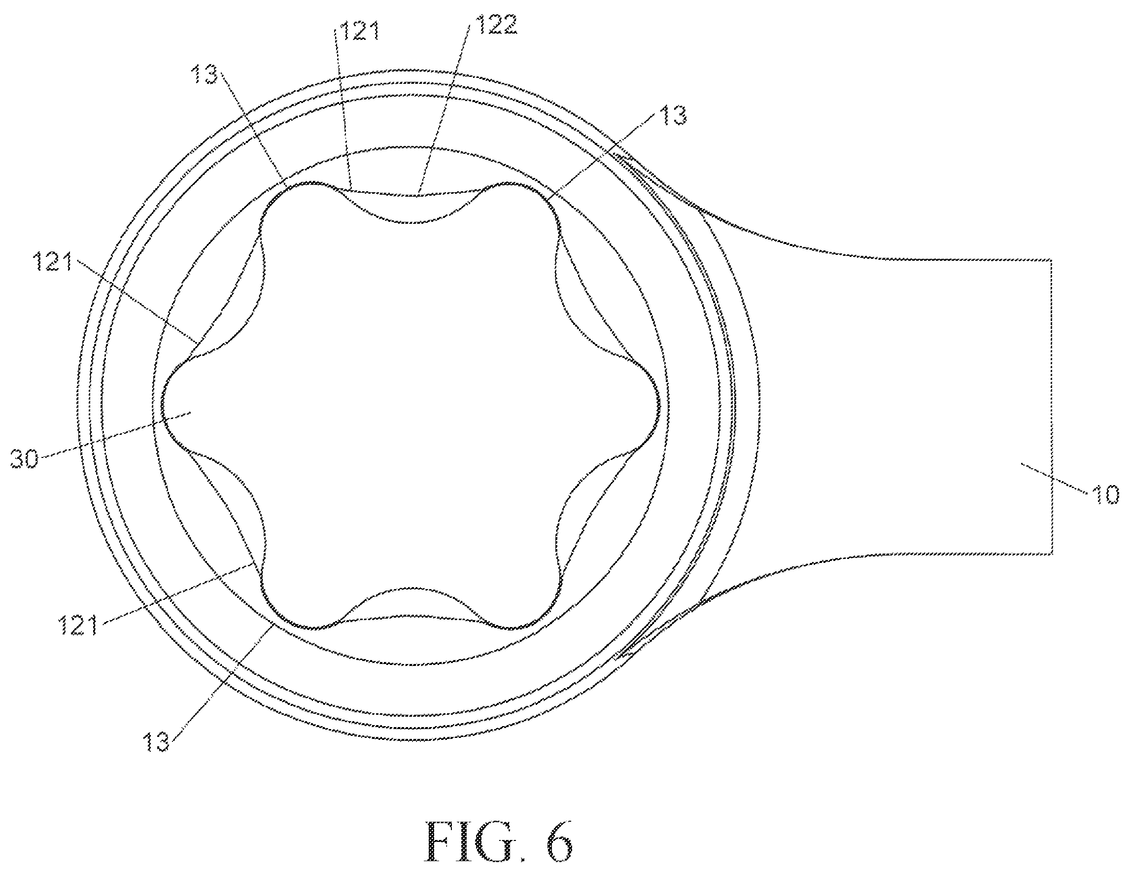 Patent US12496690 Figure 6 – Engaging structure for hand tool