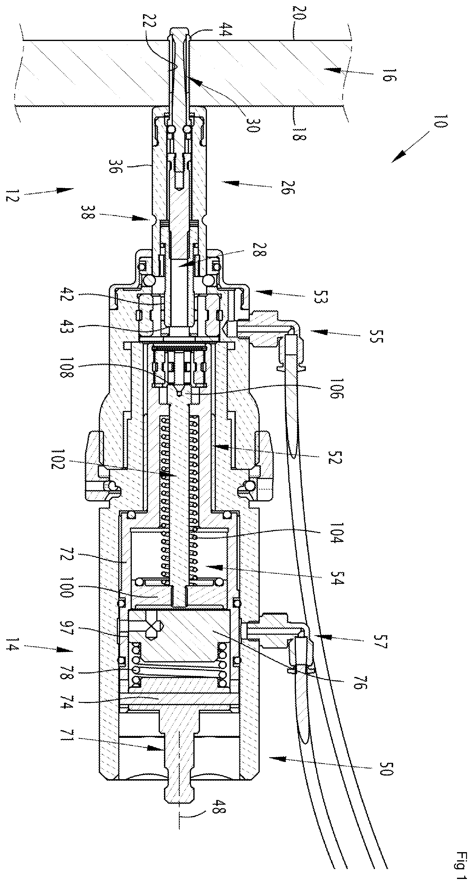 Patent US12496691 Figure 1 – Temporary fastener installation tooling and associated installation set