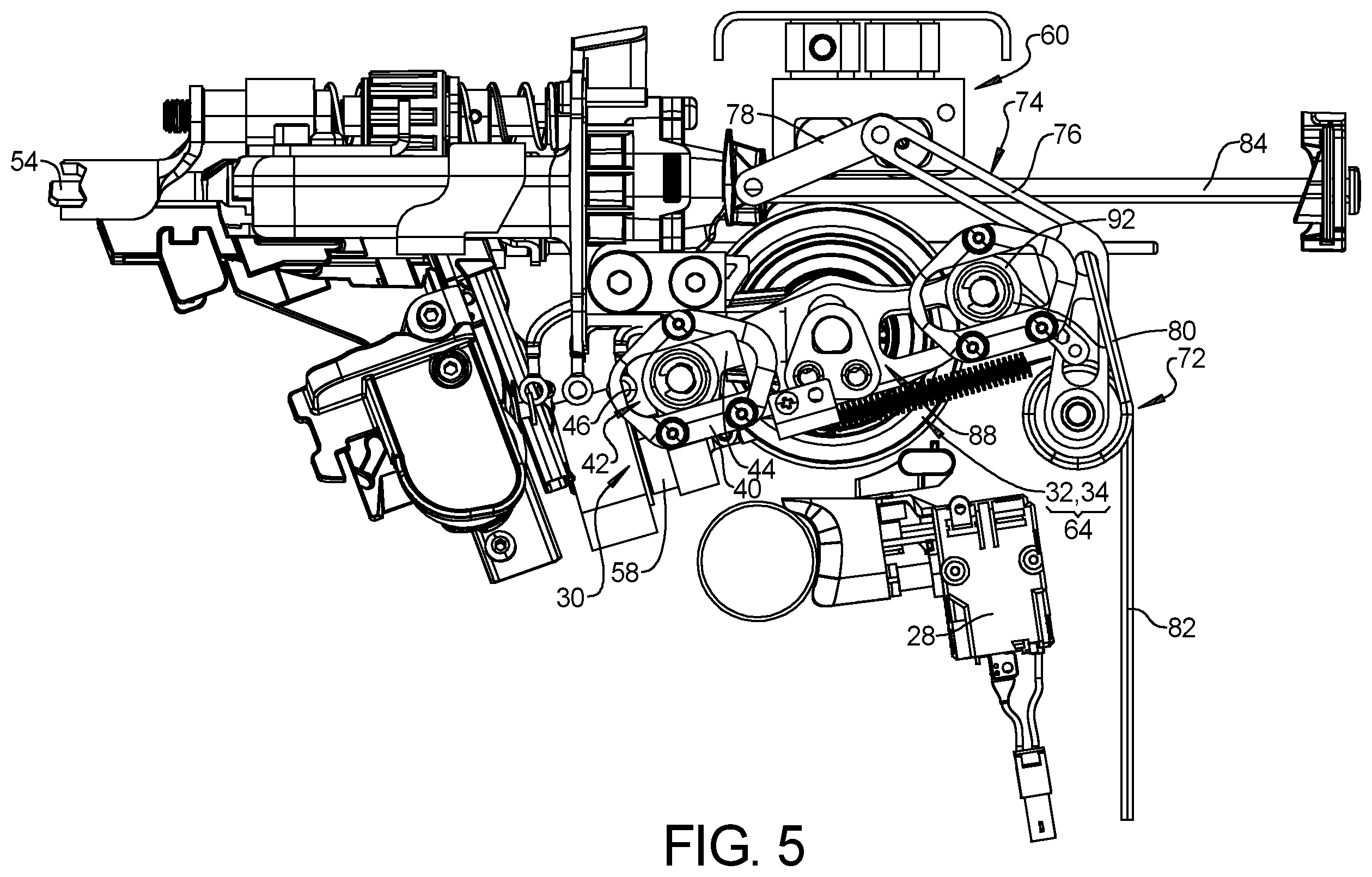 Patent US12496693 Figure 5 – Flywheel driven fastening tool