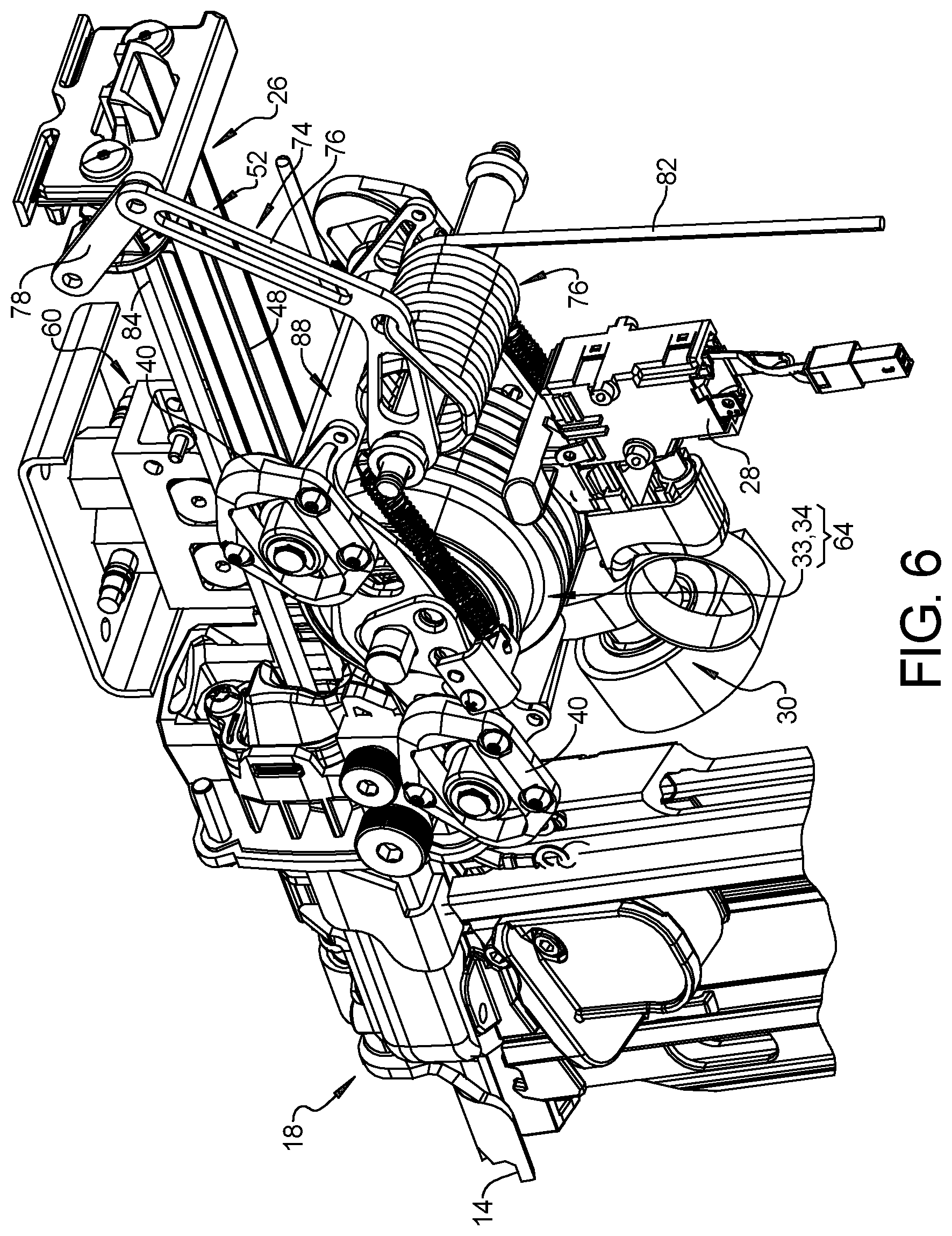 Patent US12496693 Figure 6 – Flywheel driven fastening tool