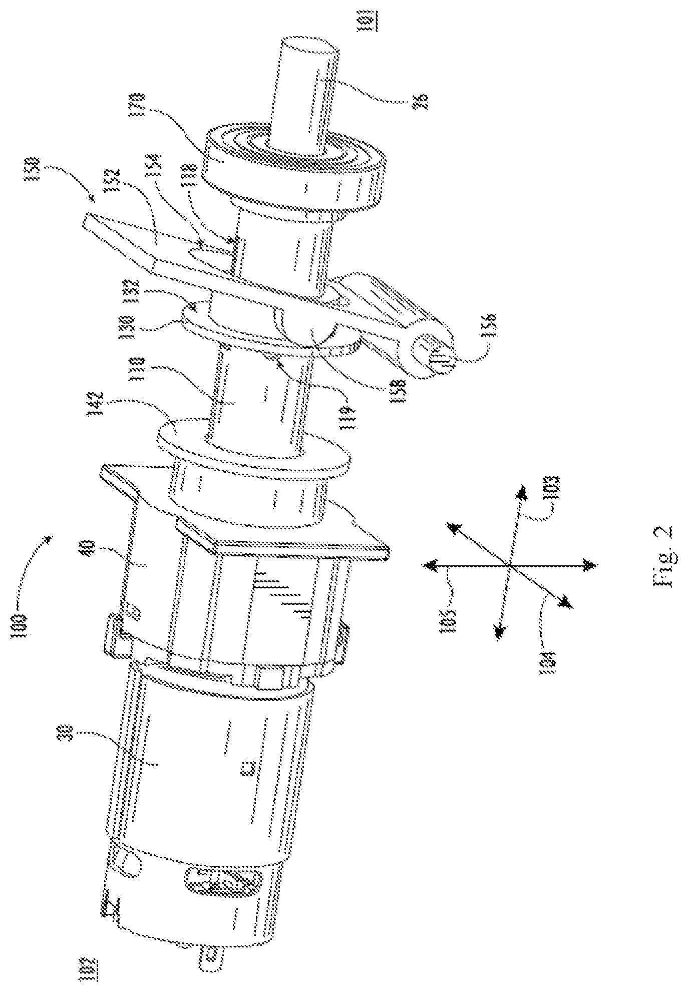 Patent US12496696 Figure 2 – Tool assembly and attachment apparatus for tool head
