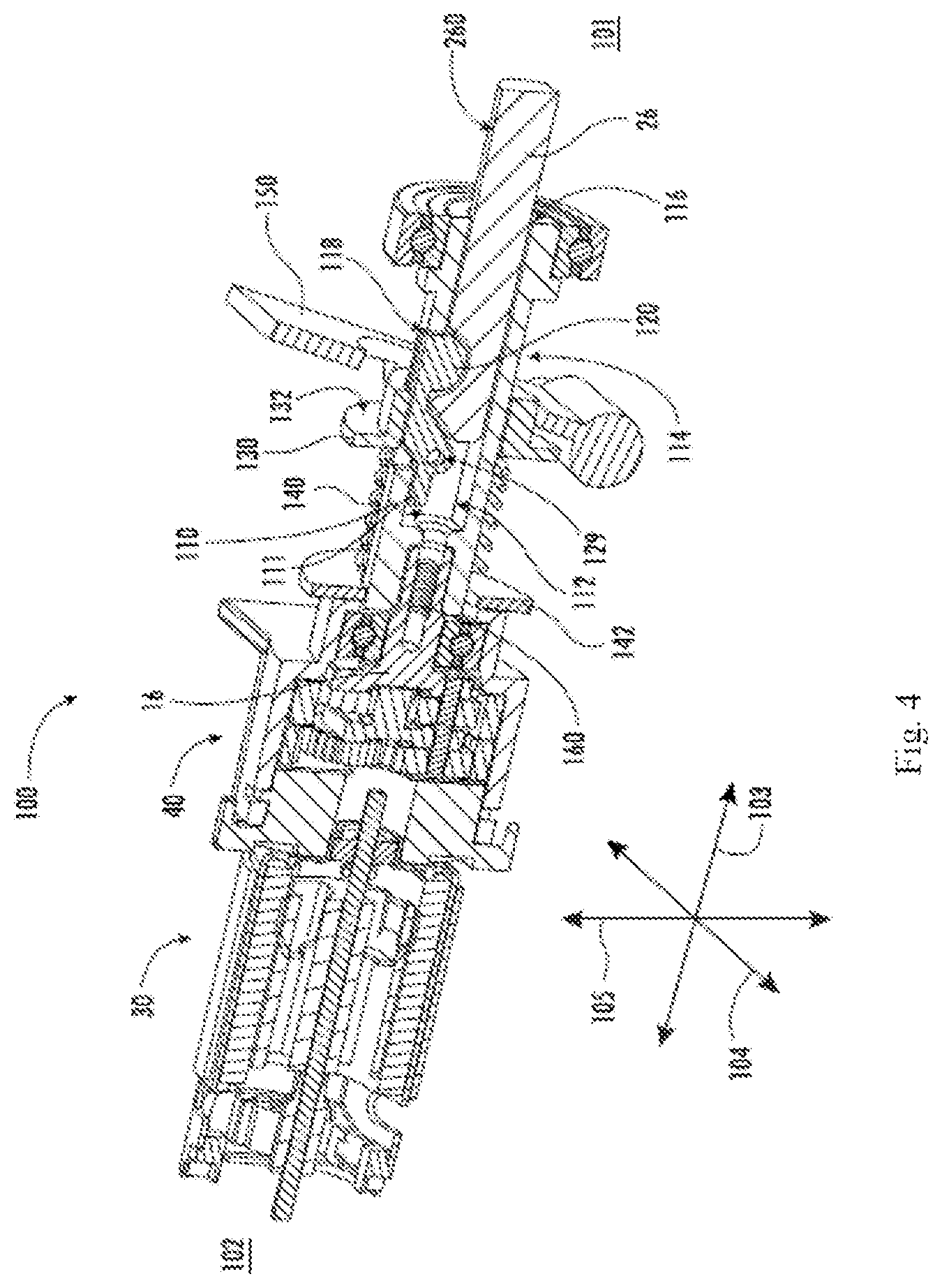 Patent US12496696 Figure 4 – Tool assembly and attachment apparatus for tool head