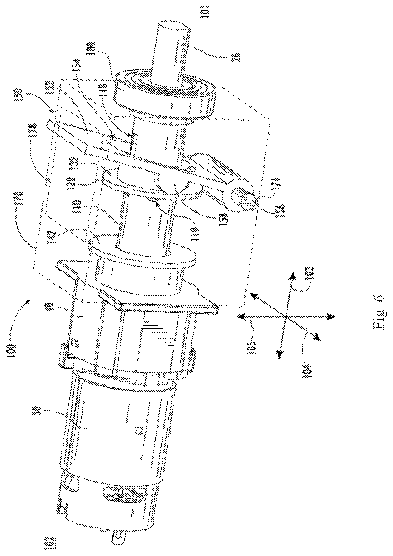 Patent US12496696 Figure 6 – Tool assembly and attachment apparatus for tool head