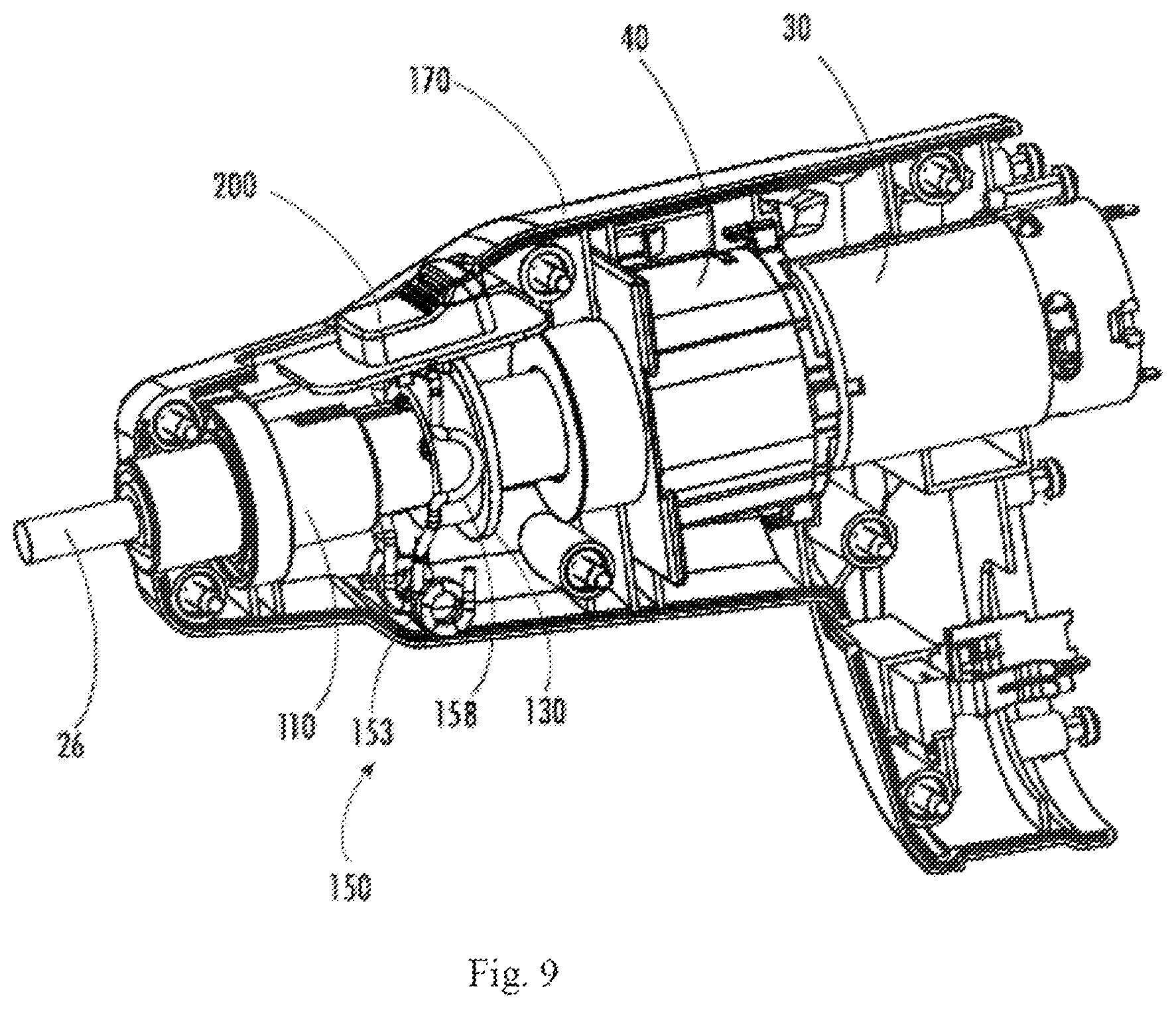 Patent US12496696 Figure 9 – Tool assembly and attachment apparatus for tool head
