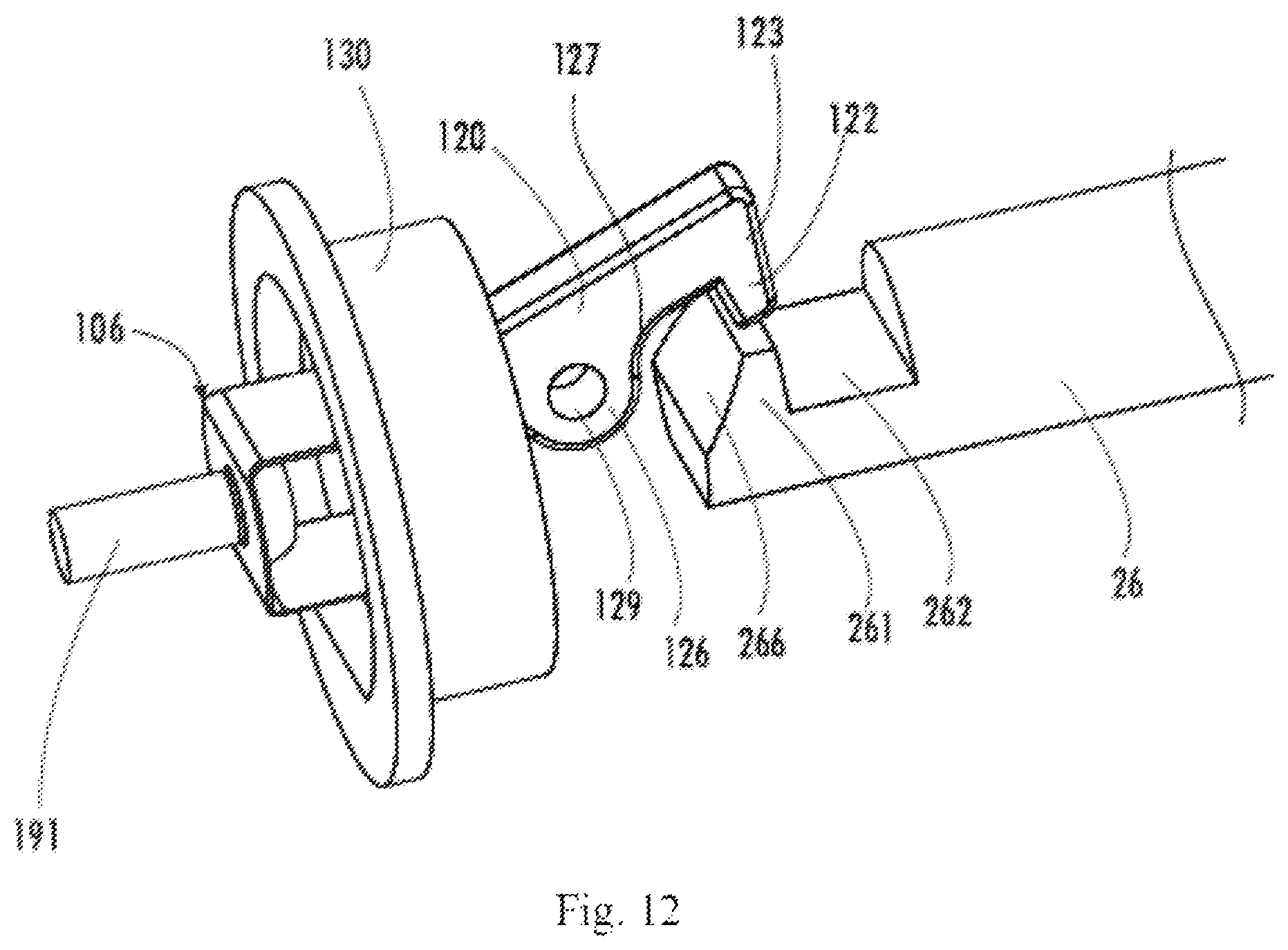 Patent US12496696 Figure 12 – Tool assembly and attachment apparatus for tool head