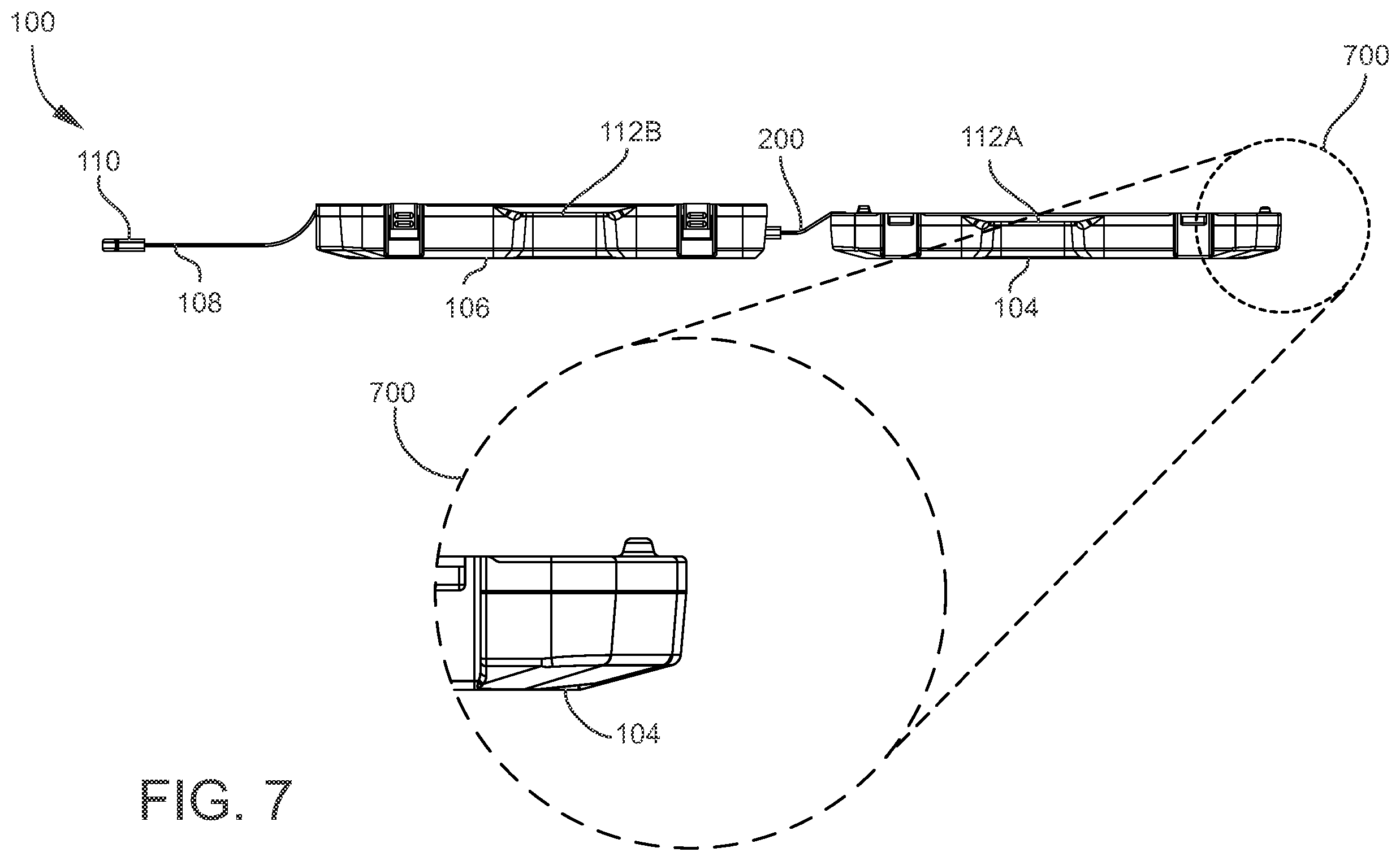 Patent US12496702 Figure 6 – Sled systems for cutting stored materials and for storing elongated and flexible supplies