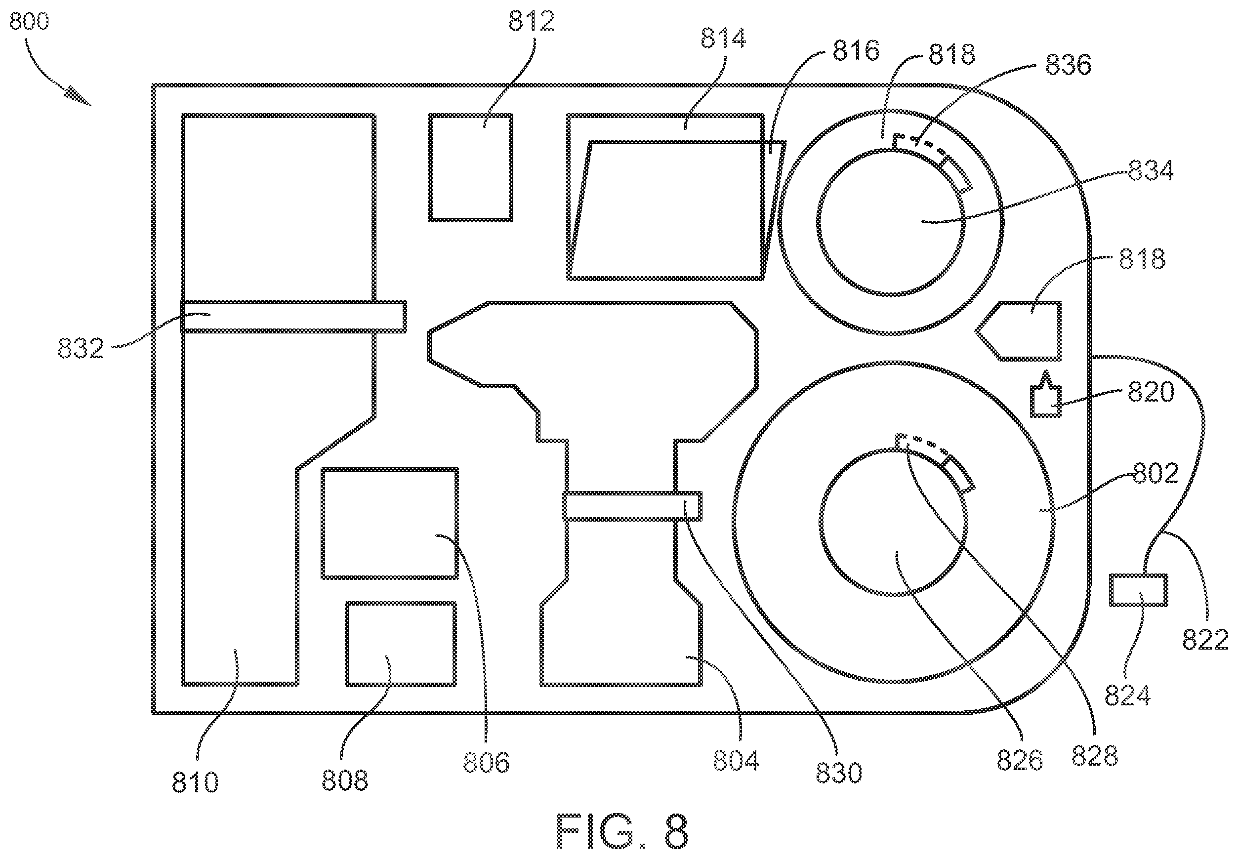 Patent US12496702 Figure 7 – Sled systems for cutting stored materials and for storing elongated and flexible supplies