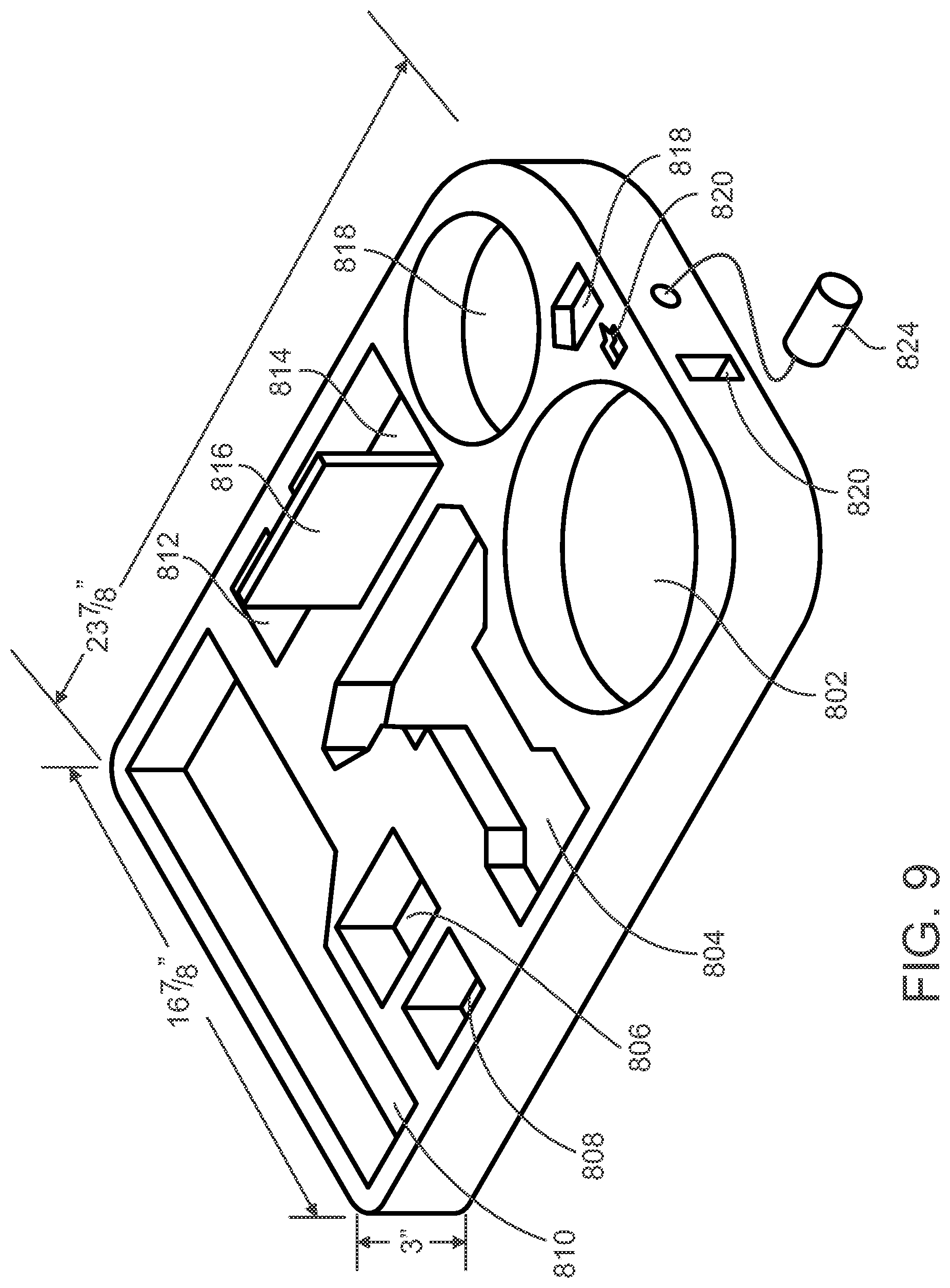 Patent US12496702 Figure 8 – Sled systems for cutting stored materials and for storing elongated and flexible supplies