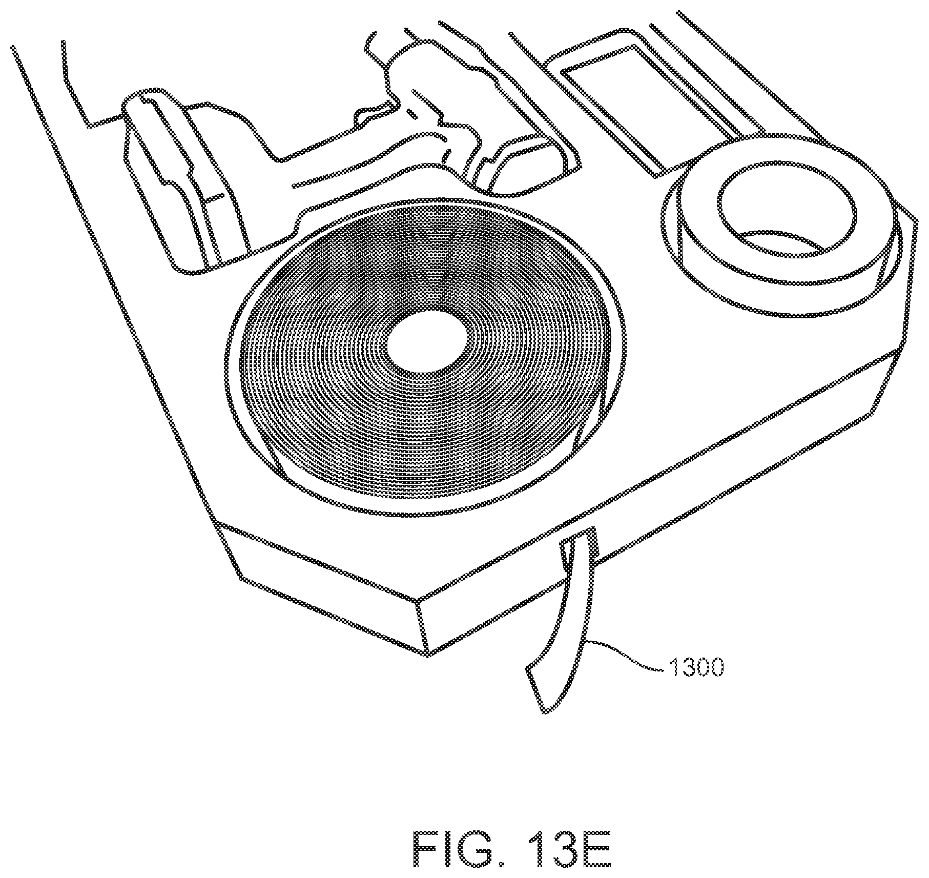 Patent US12496702 Figure 14 – Sled systems for cutting stored materials and for storing elongated and flexible supplies