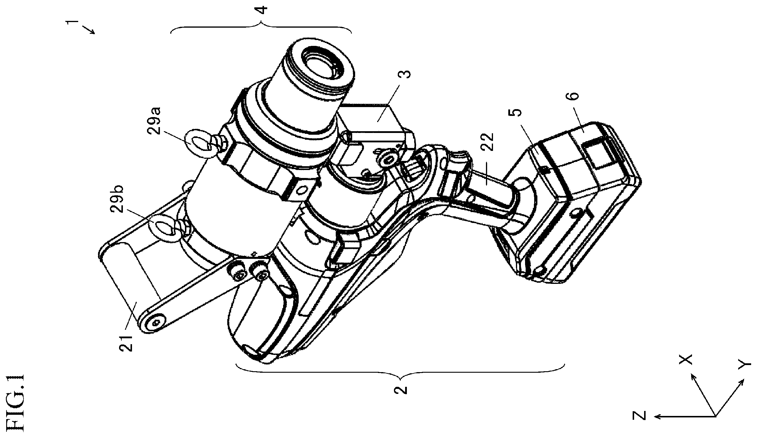 Patent US12496703 — Electric tool — Figure 1