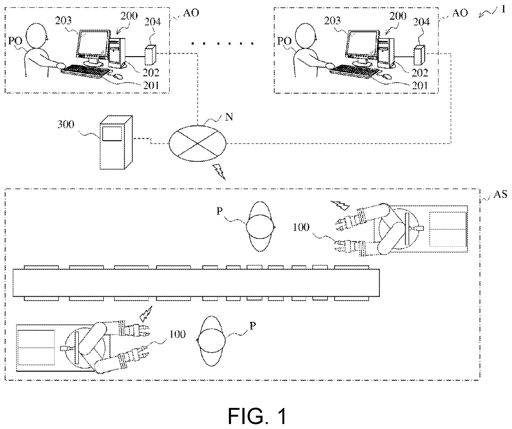 Patent US12496708 Figure 1 – Robot