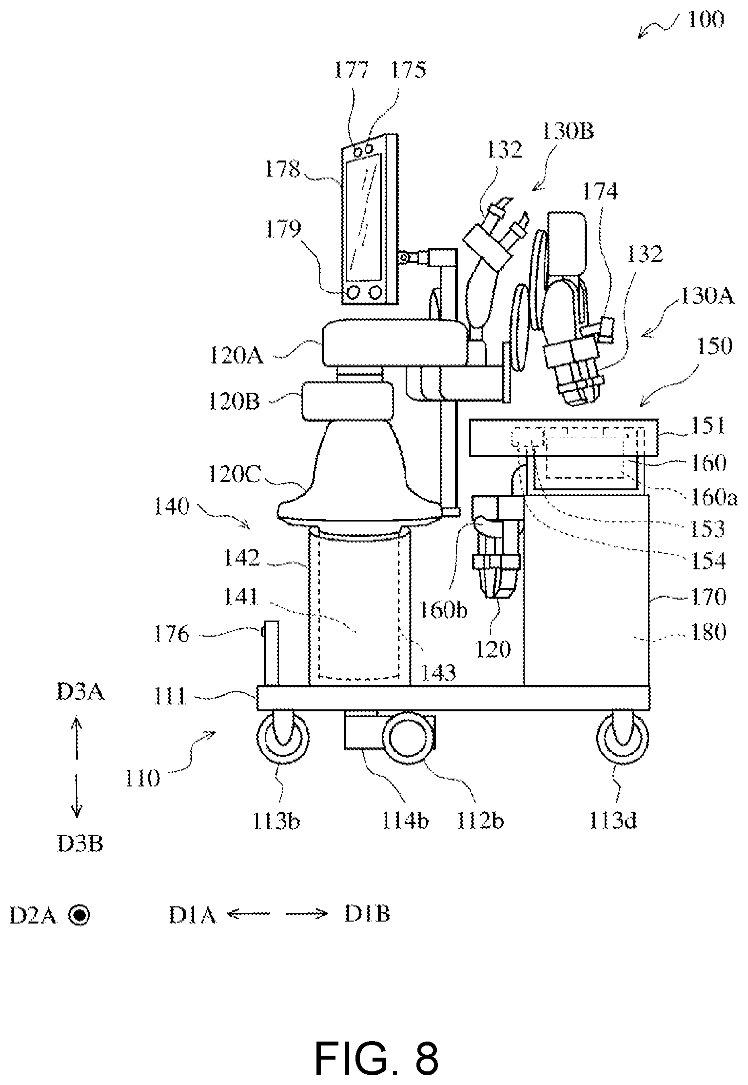 Patent US12496708 Figure 8 – Robot