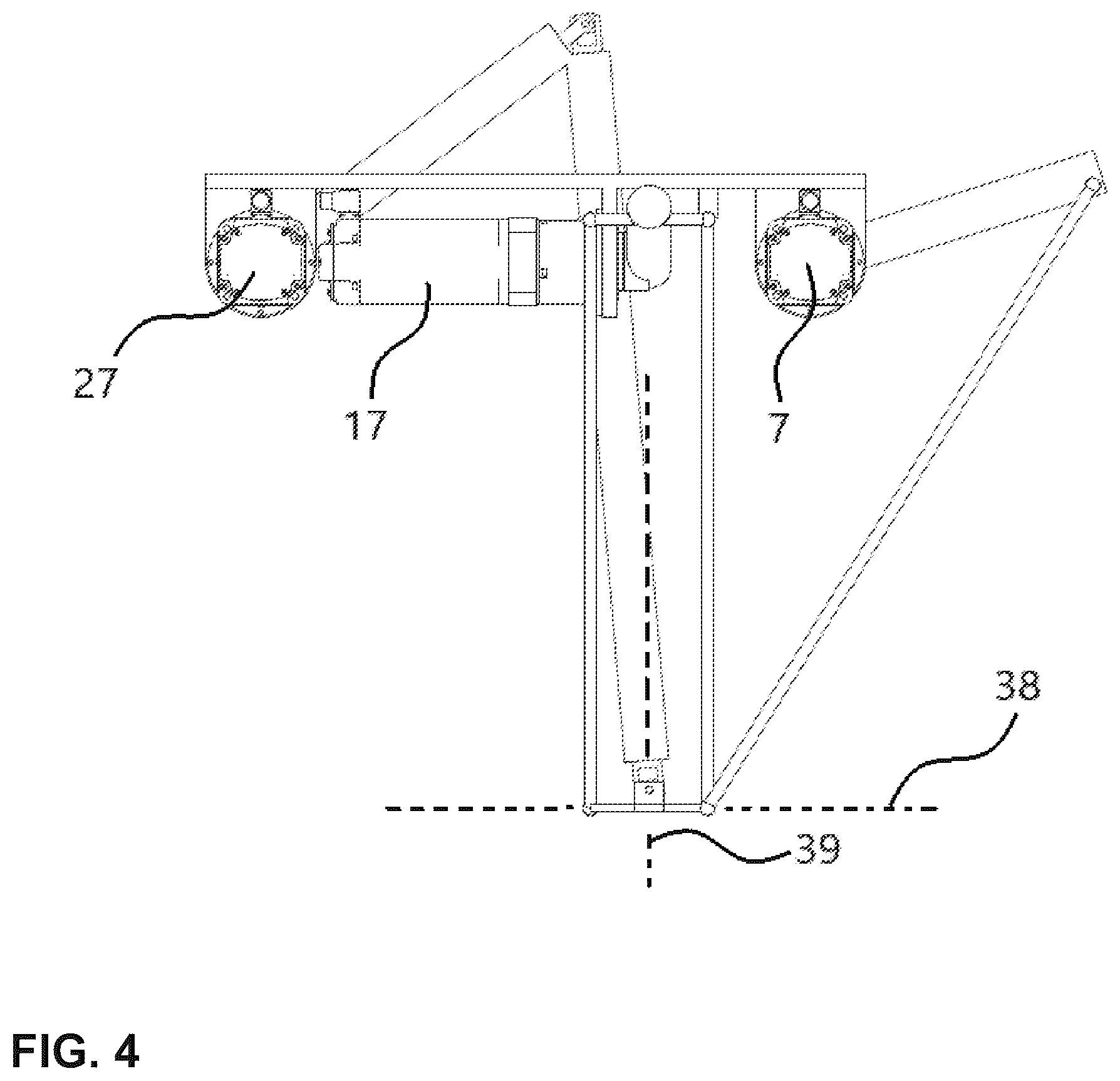Patent US12496709 Figure 4 – Industrial robot