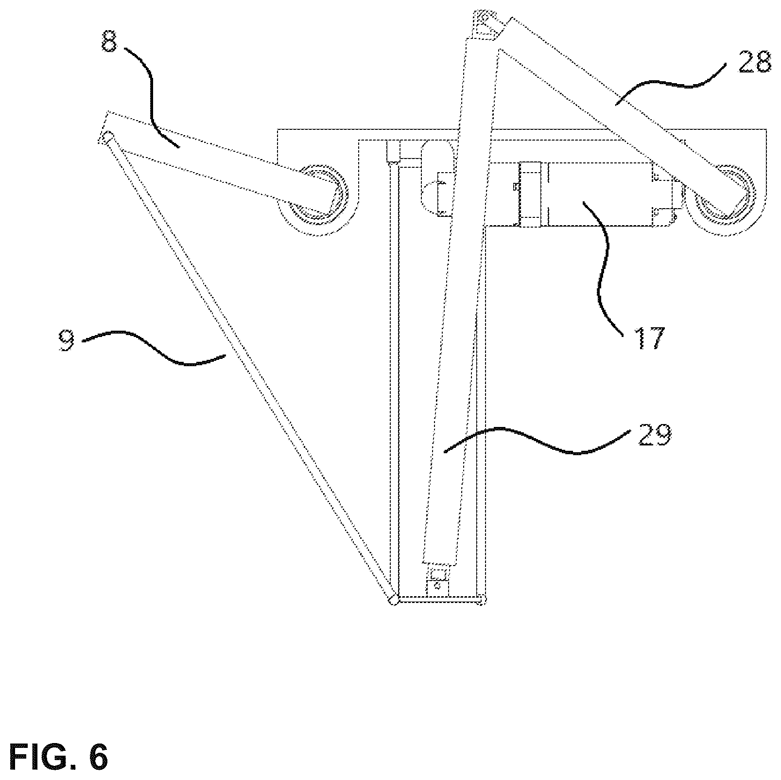 Patent US12496709 Figure 6 – Industrial robot