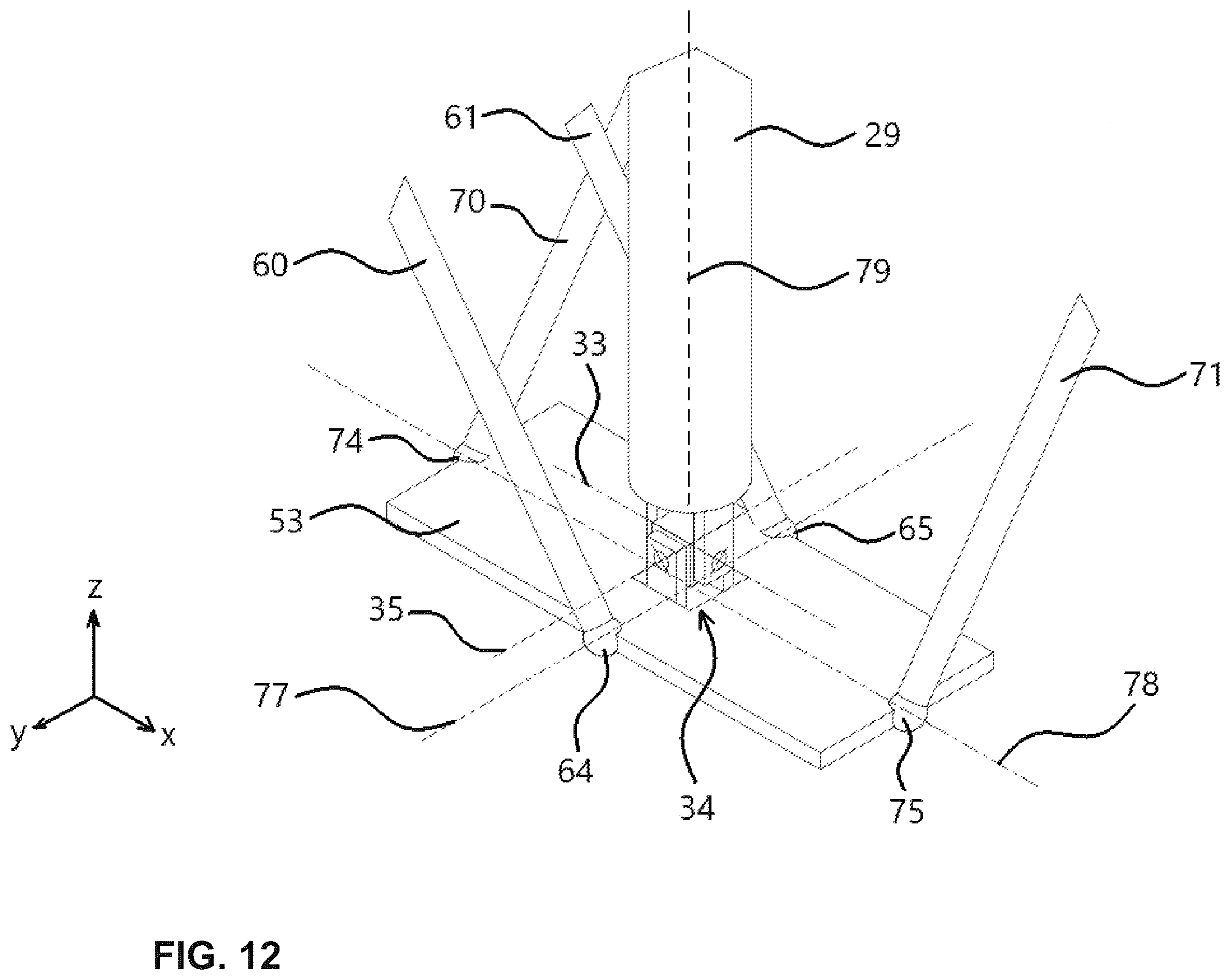 Patent US12496709 Figure 12 – Industrial robot