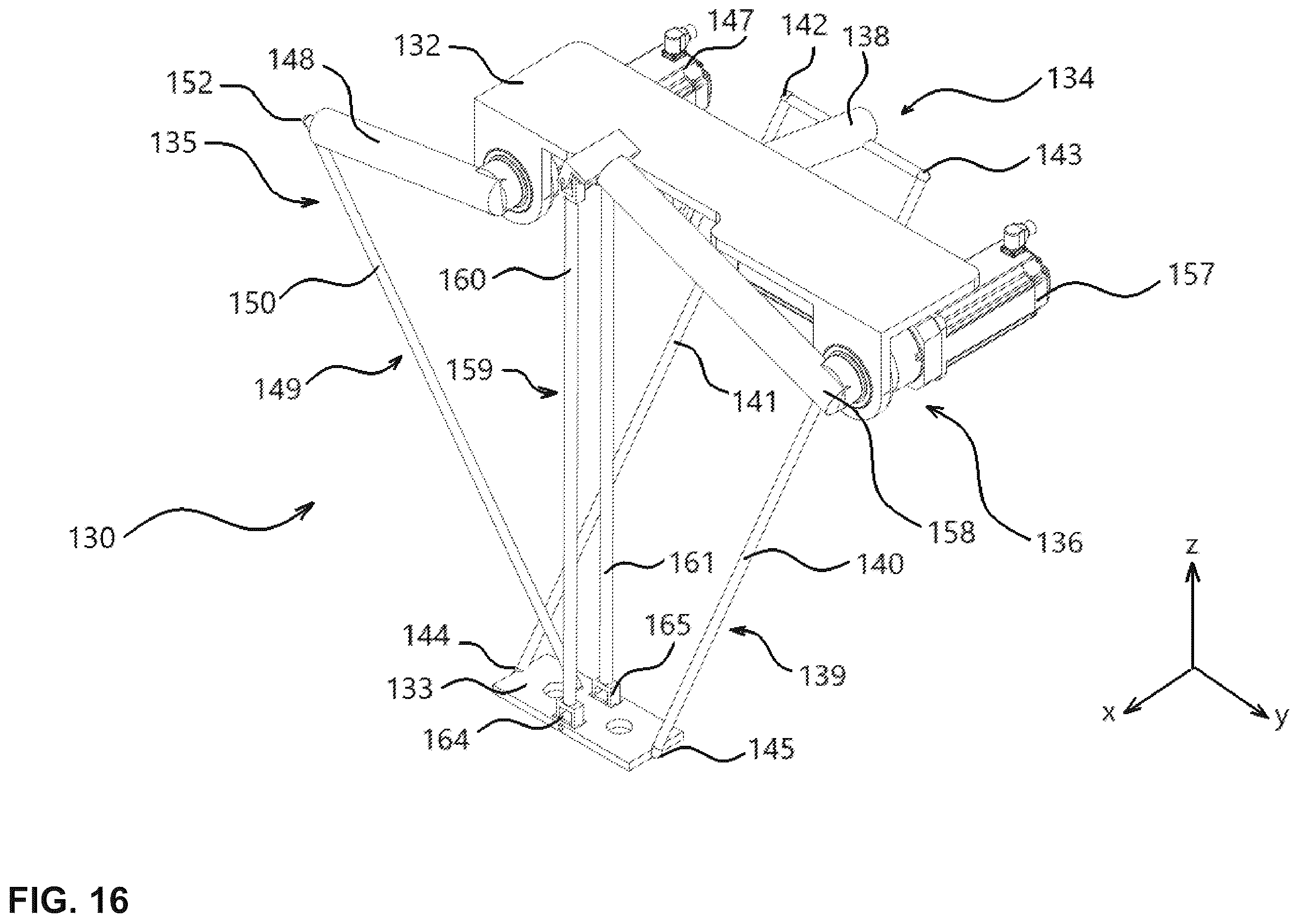 Patent US12496709 Figure 16 – Industrial robot