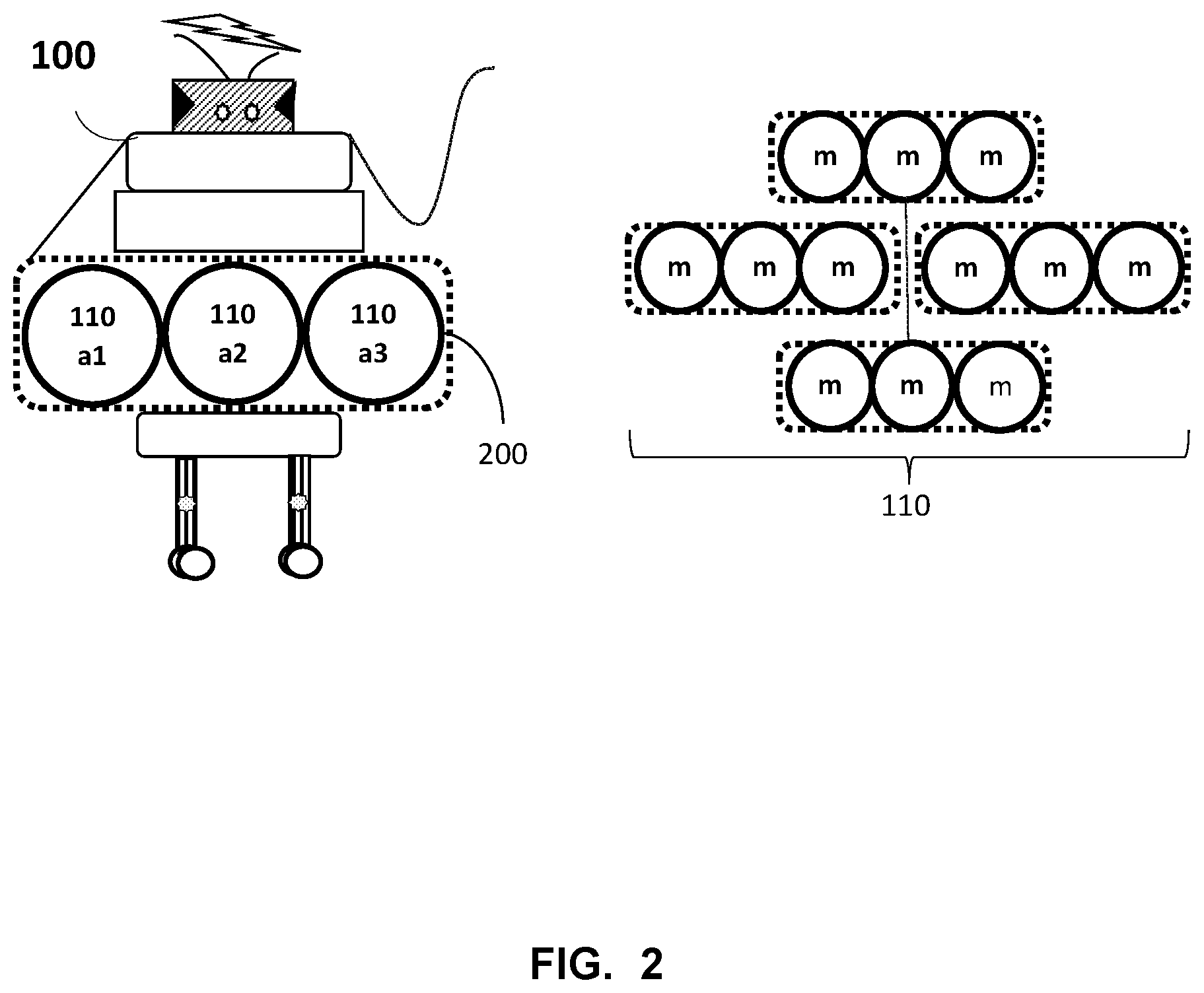 Patent US12496713 Figure 2 – Autonomous and semi-autonomous multifunctional medical robots, teams and systems