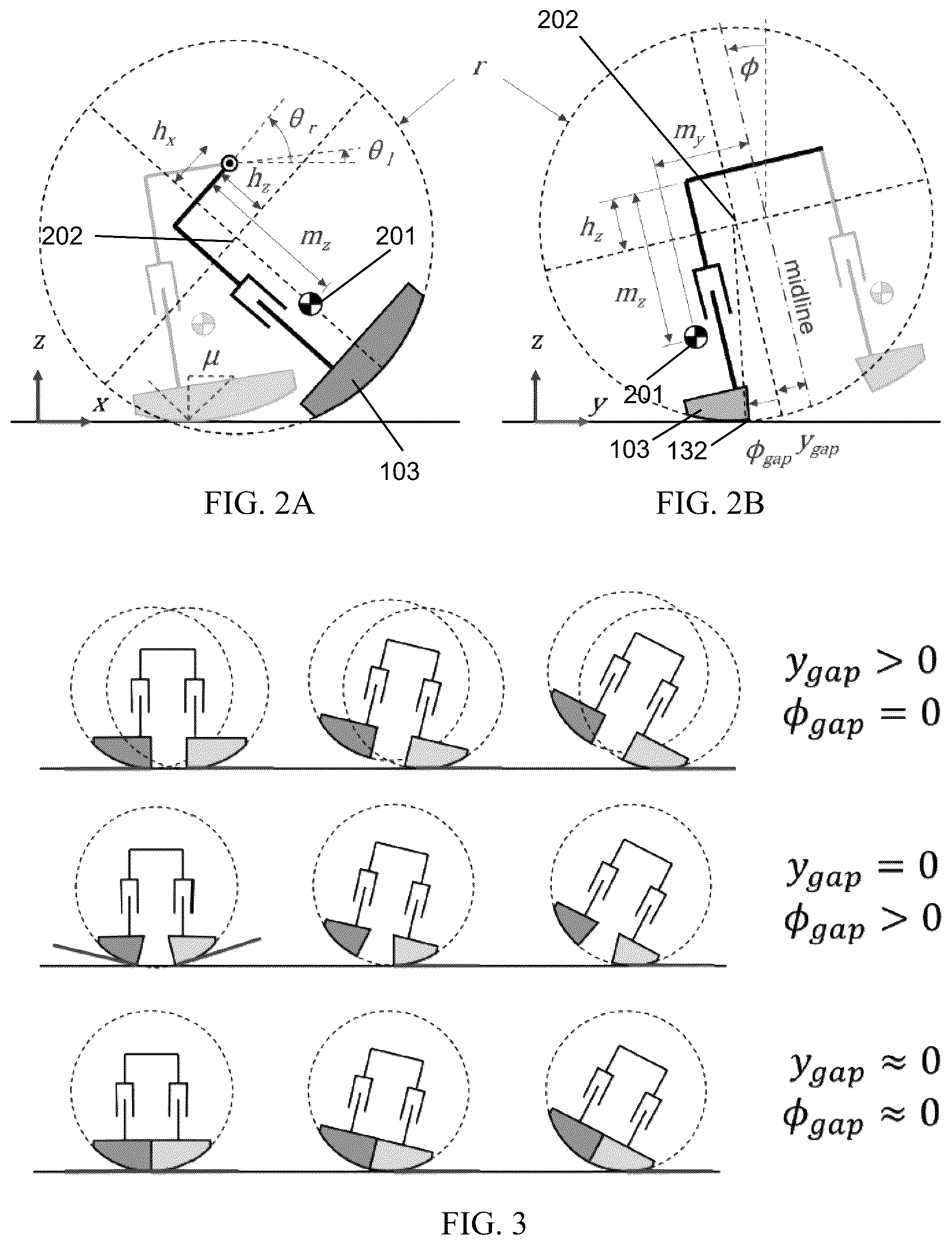 Patent US12496715 Figure 2 – Three-dimensional passive walking robot