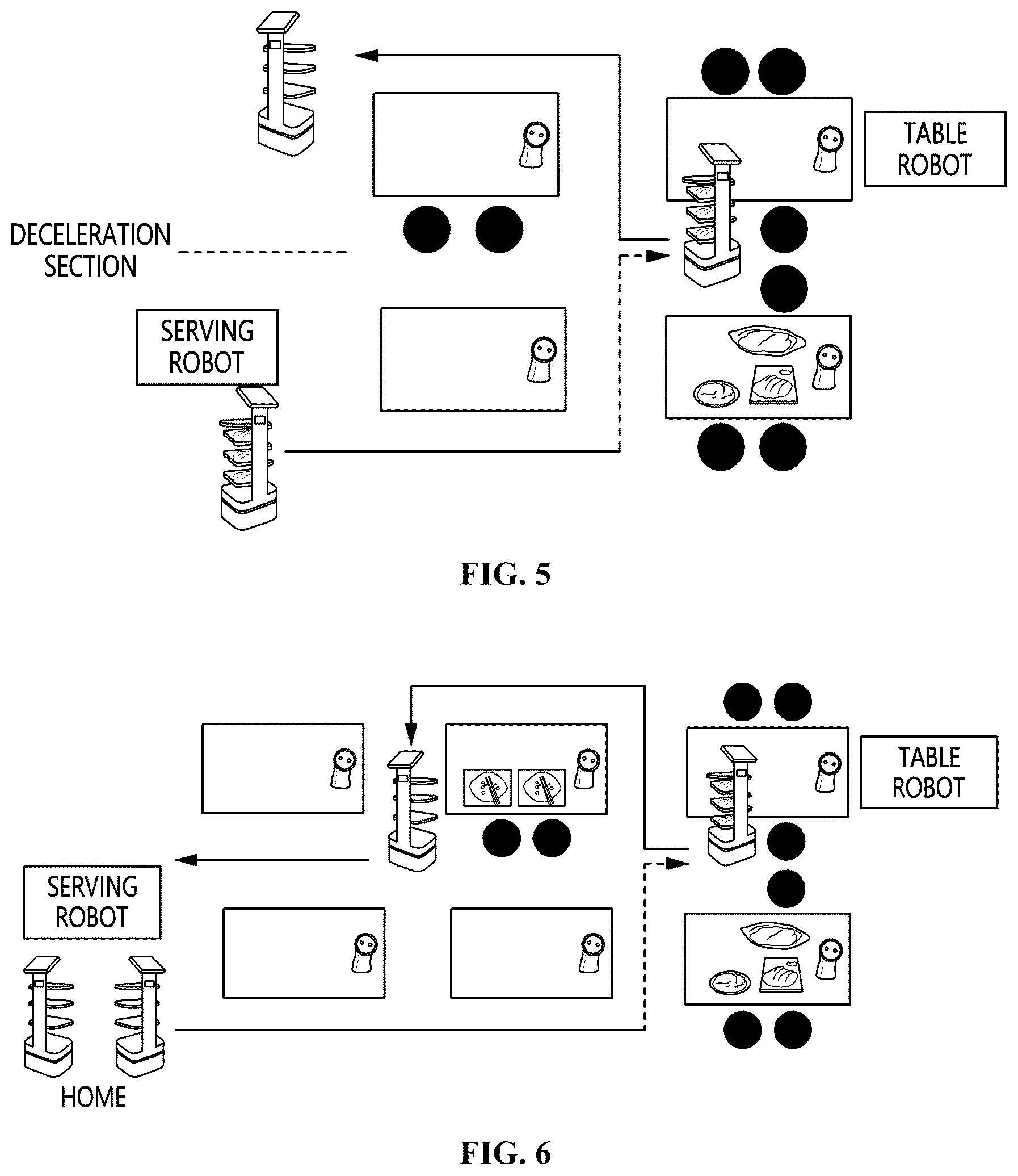 Patent US12496716 Figure 3 – Method and apparatus for controlling serving robot based on information from table