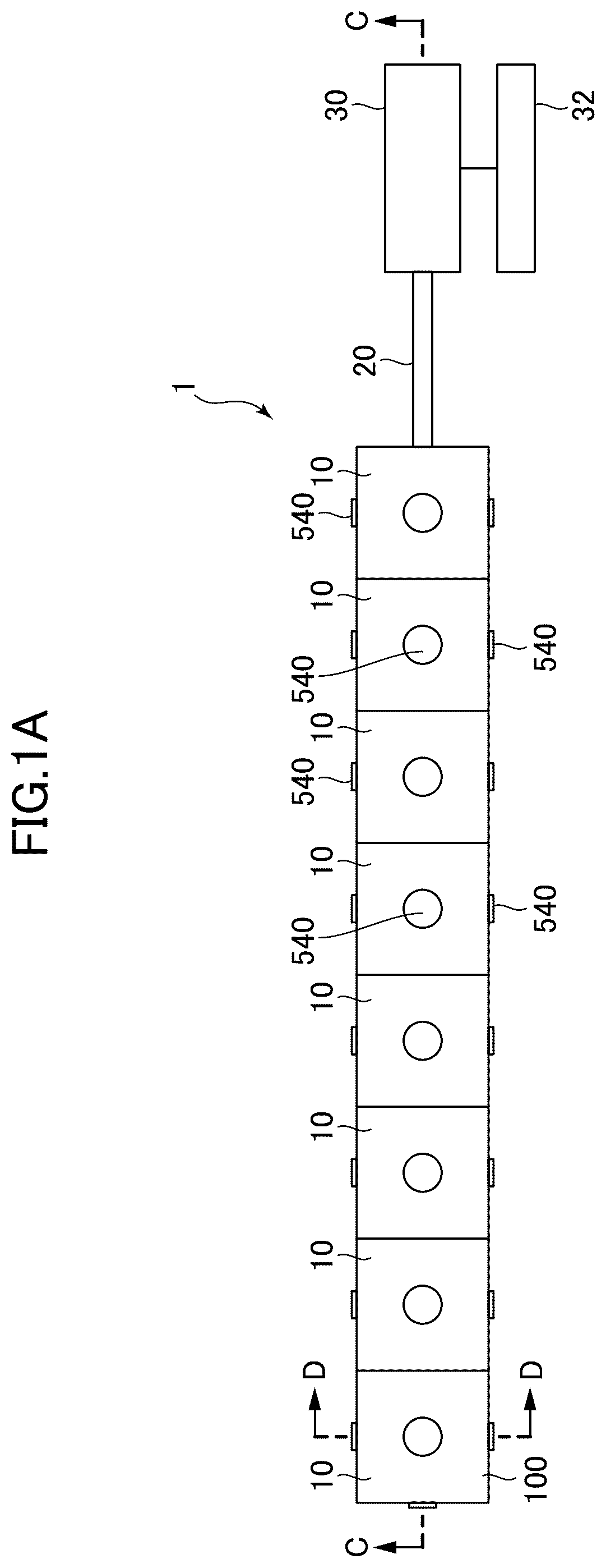 Patent US12496717 Figure 1 – Robot component module, robot