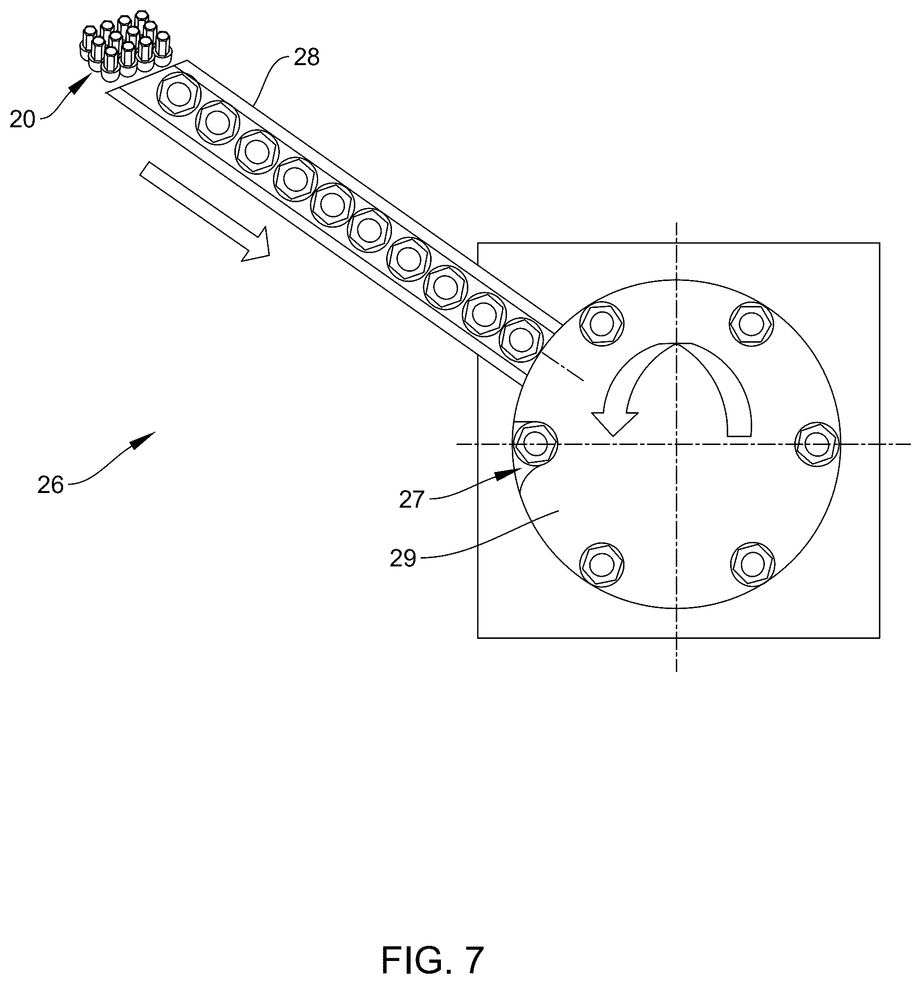 Patent US12496724 Figure 7 – Systems and methods for mounting wheels to partially assembled vehicles in motion