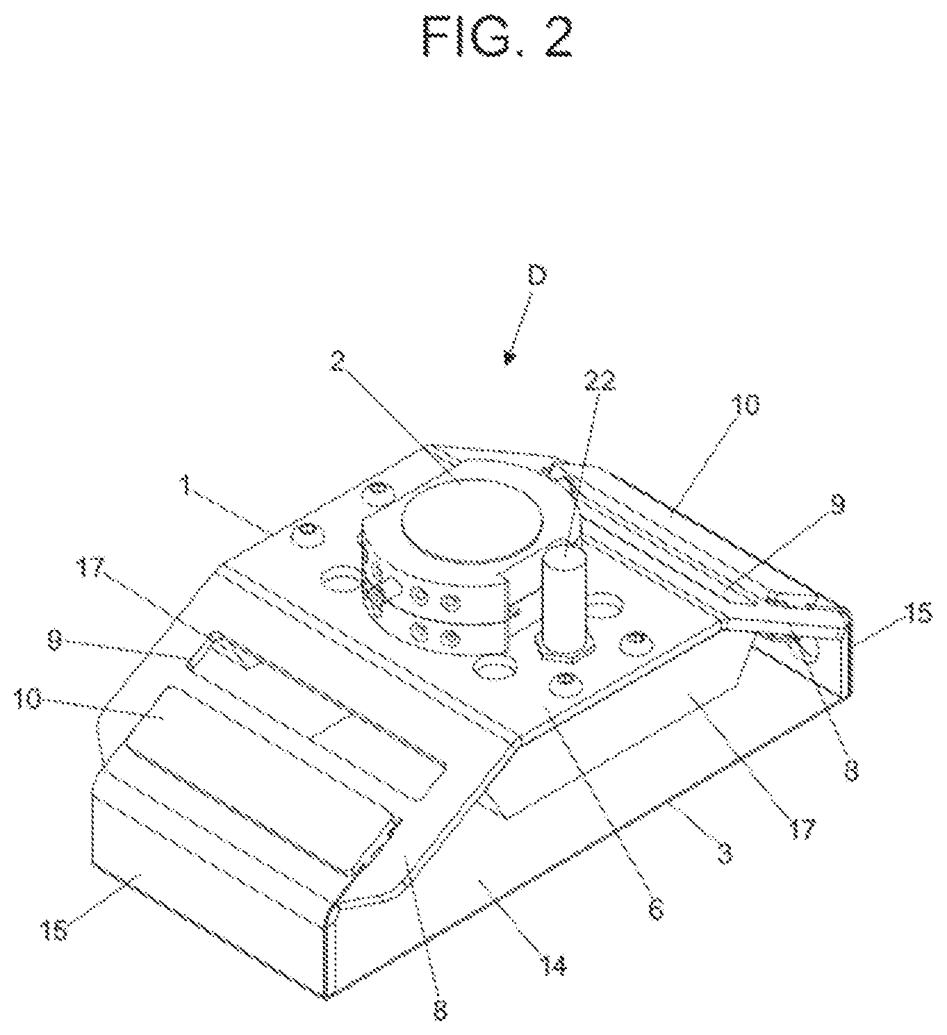 Patent US12496729 Figure 2 – Device for handling products in individual or grouped containers based on movement by elastic pressure in the top of the containers