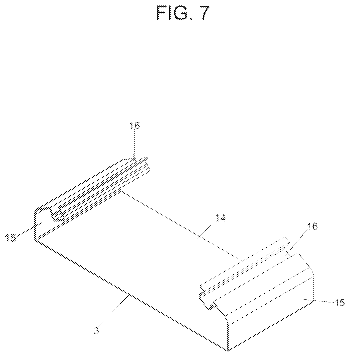 Patent US12496729 Figure 7 – Device for handling products in individual or grouped containers based on movement by elastic pressure in the top of the containers