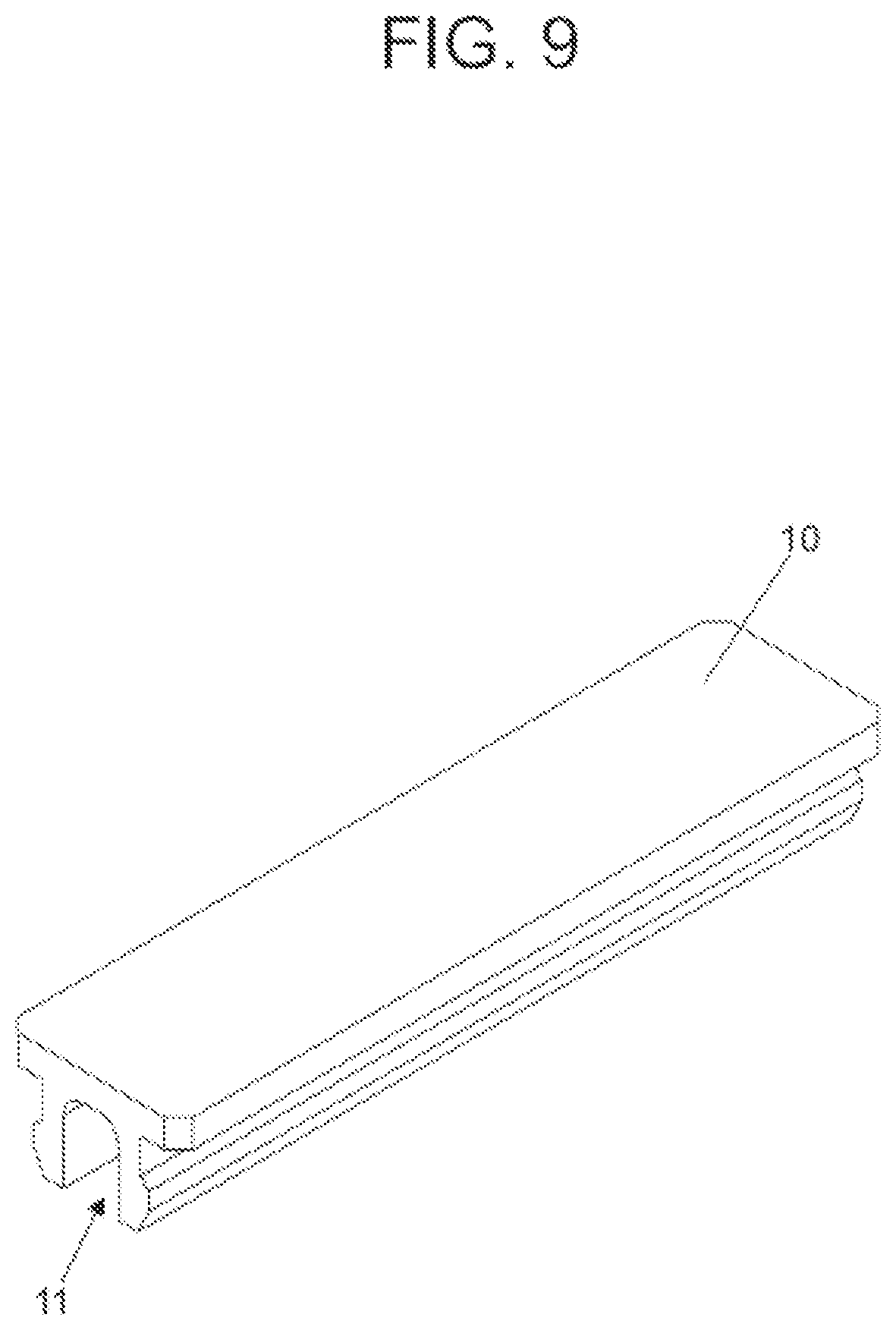 Patent US12496729 Figure 9 – Device for handling products in individual or grouped containers based on movement by elastic pressure in the top of the containers