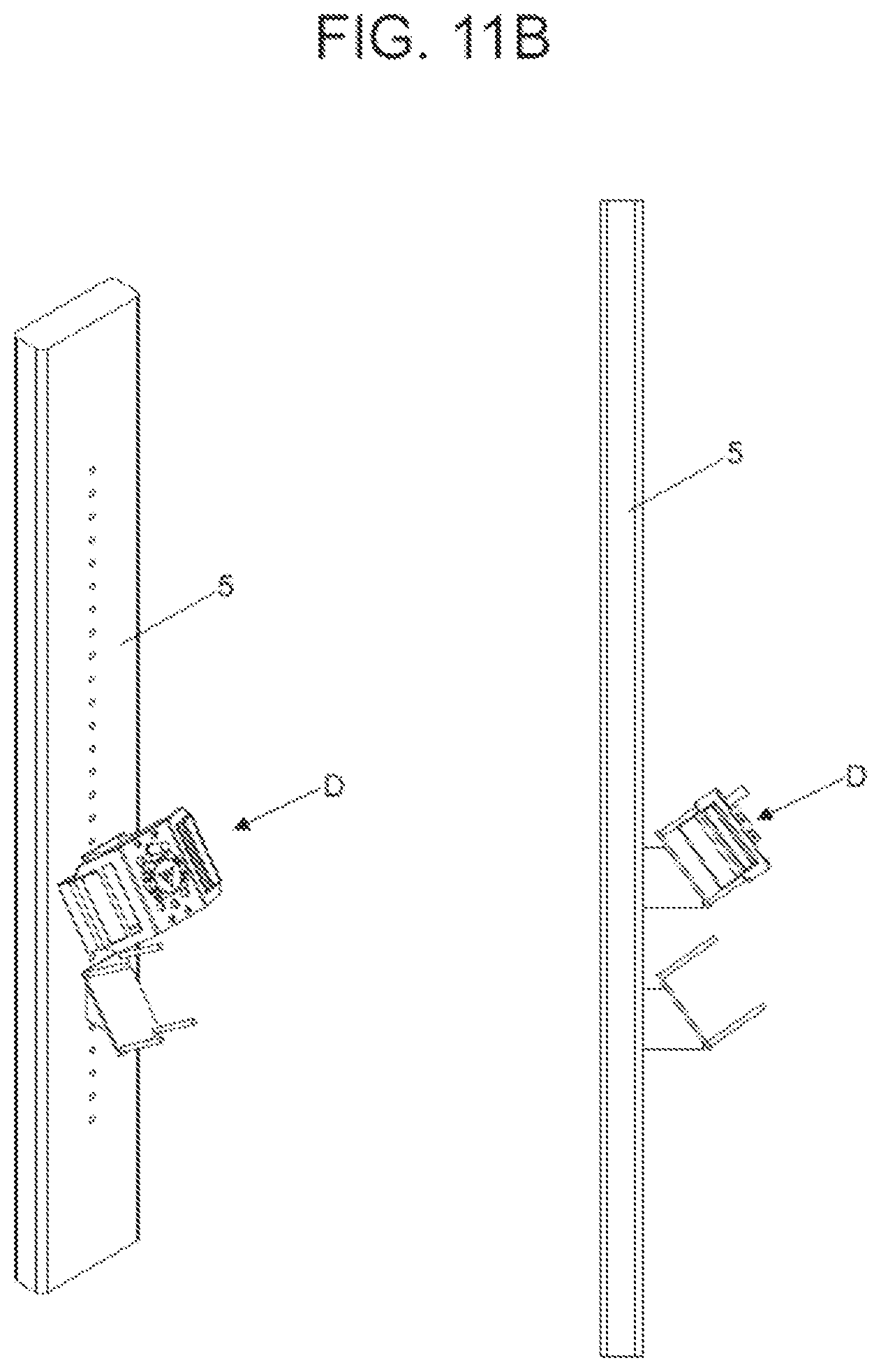 Patent US12496729 Figure 12 – Device for handling products in individual or grouped containers based on movement by elastic pressure in the top of the containers