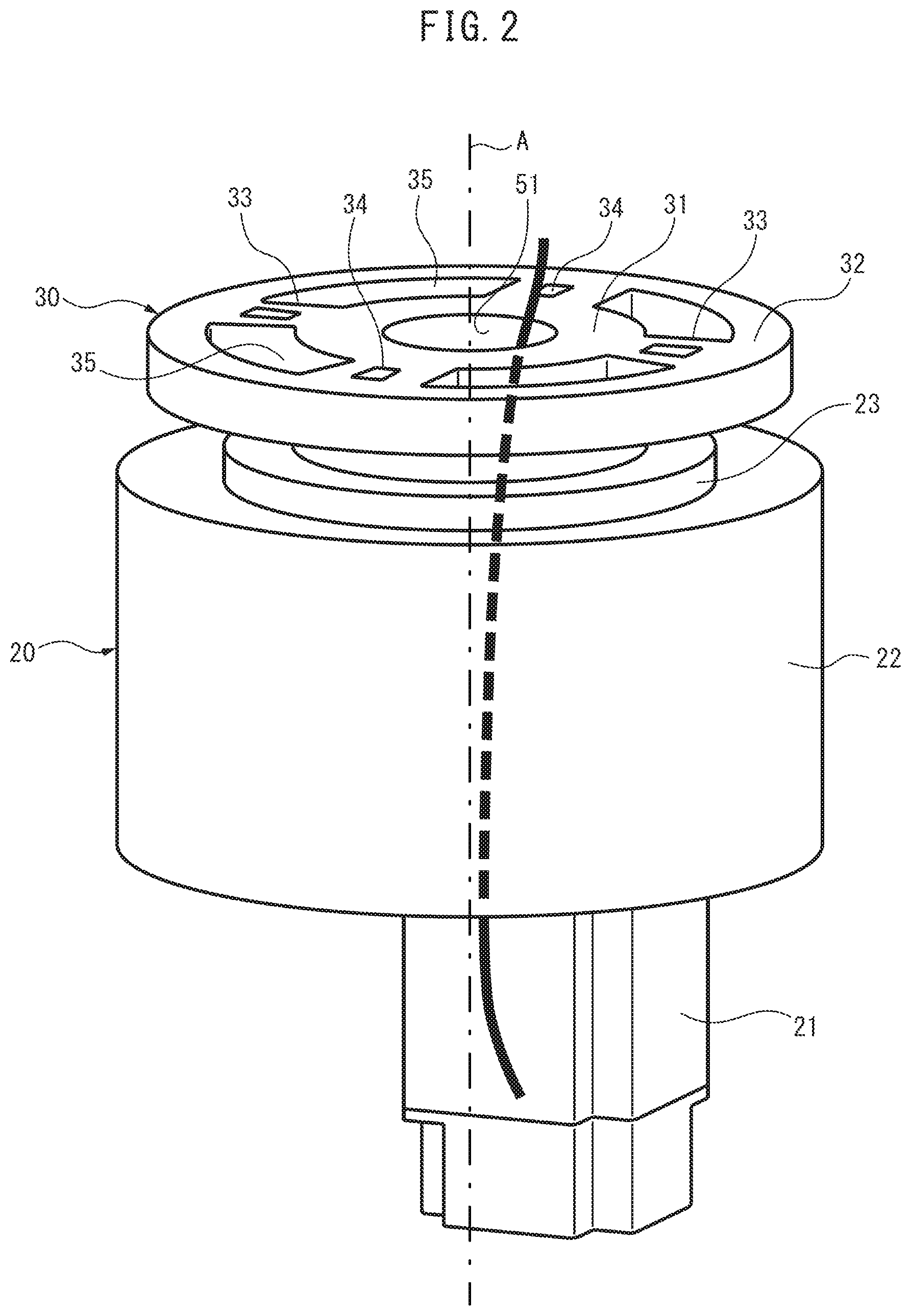 Patent US12496731 Figure 2 – Rotating shaft structure provided with force sensor, and robot