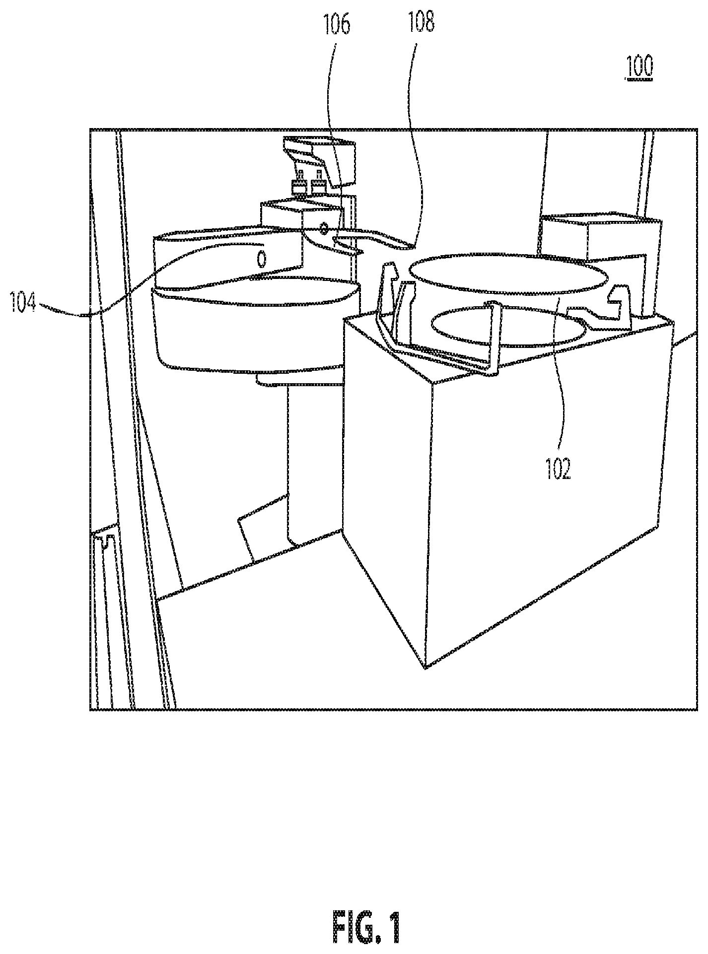 Patent US12496733 Figure 1 – Apparatus, system and method for providing an end effector
