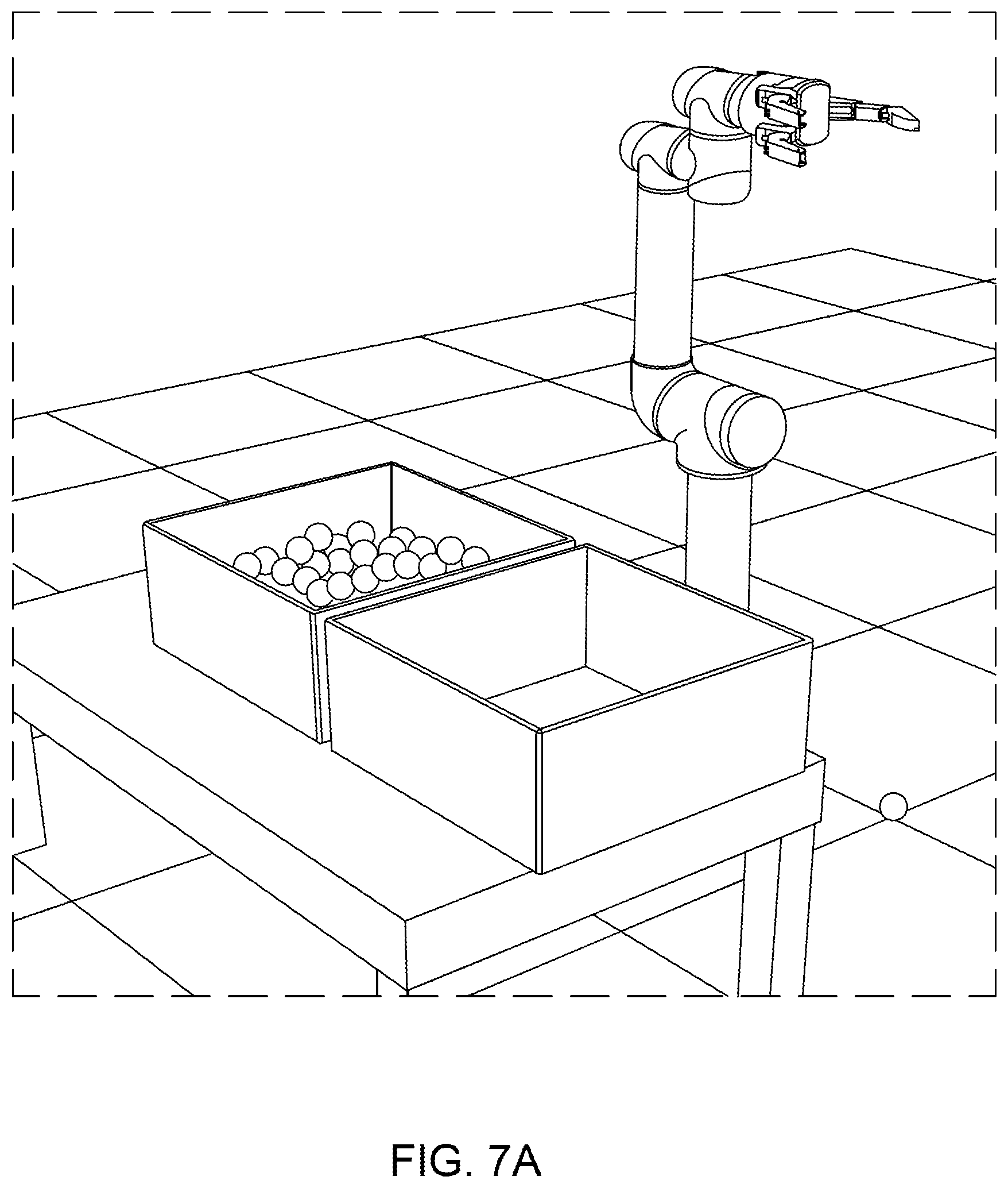 Patent US12496735 Figure 16 – Multiple object grasping using robotics