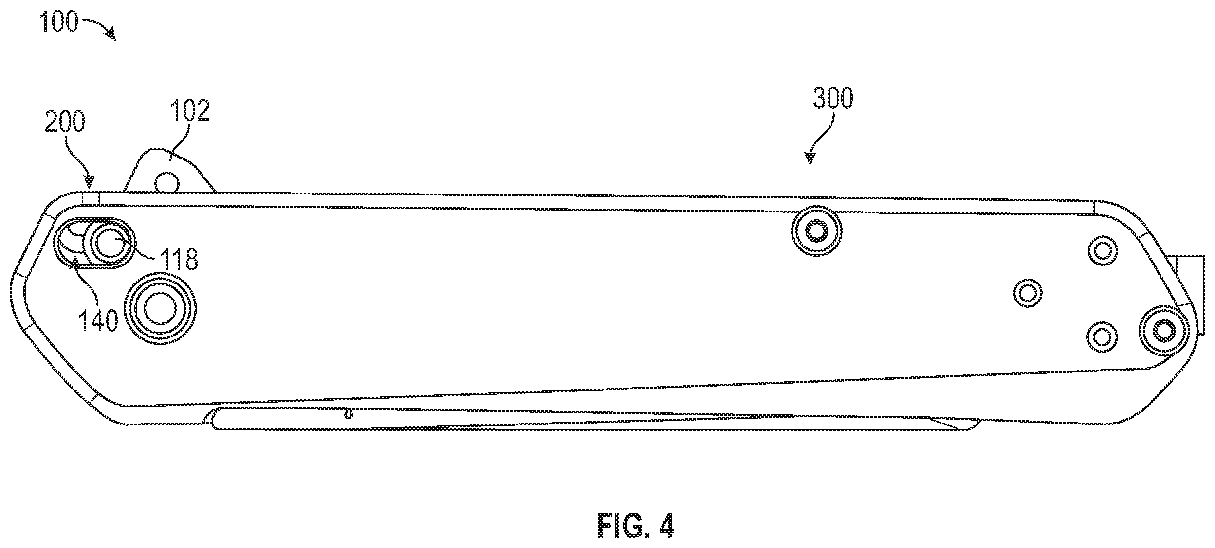 Patent US12496736 Figure 4 – Knife with safety lock