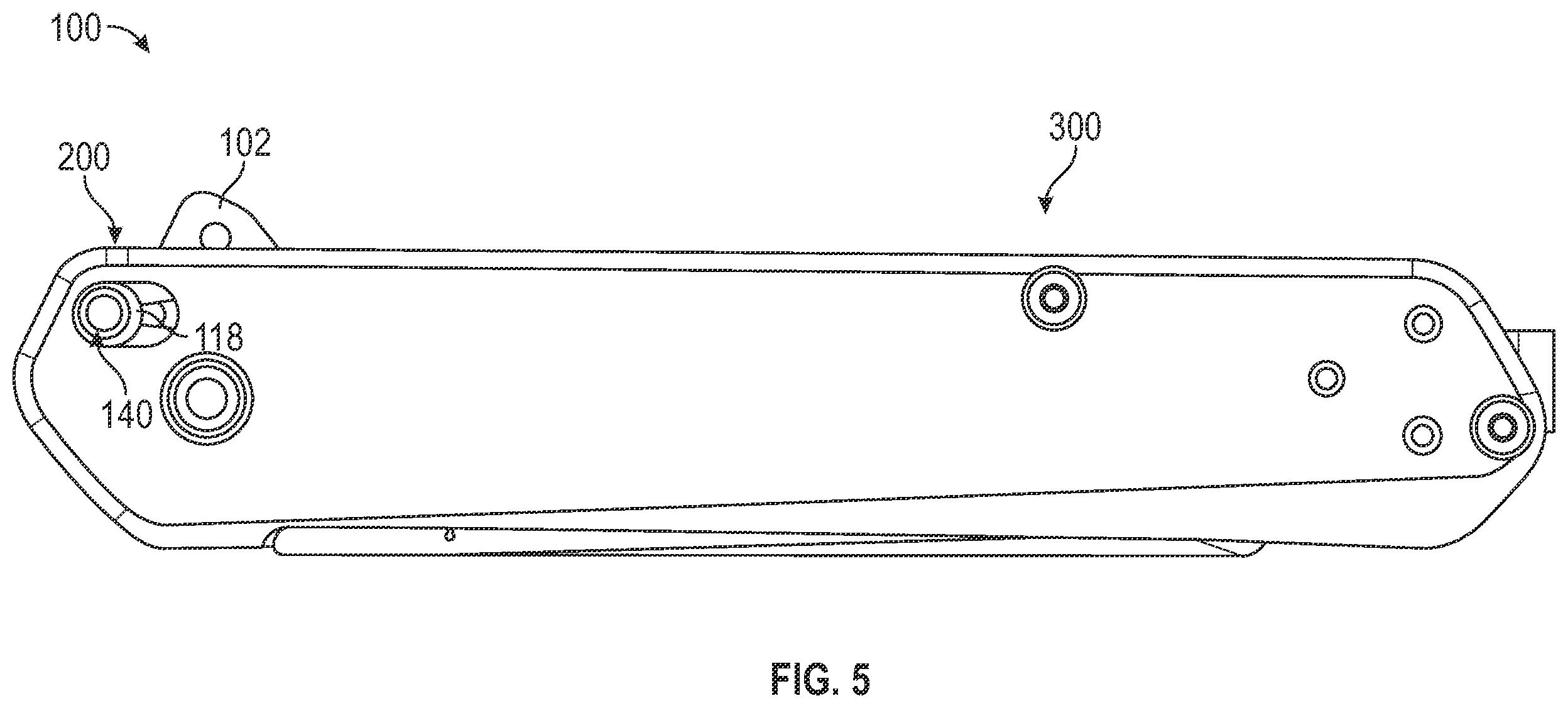 Patent US12496736 Figure 5 – Knife with safety lock