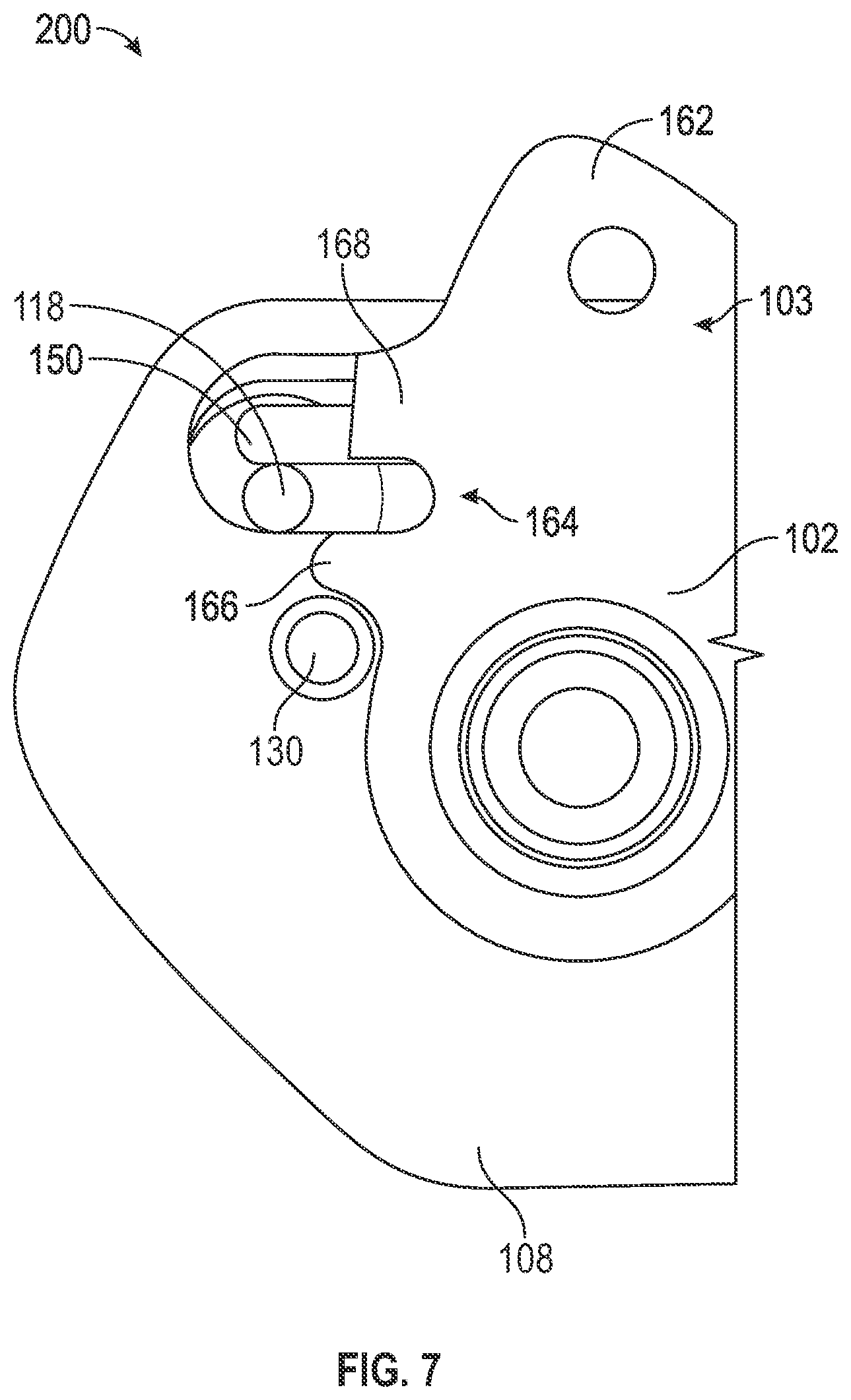 Patent US12496736 Figure 7 – Knife with safety lock