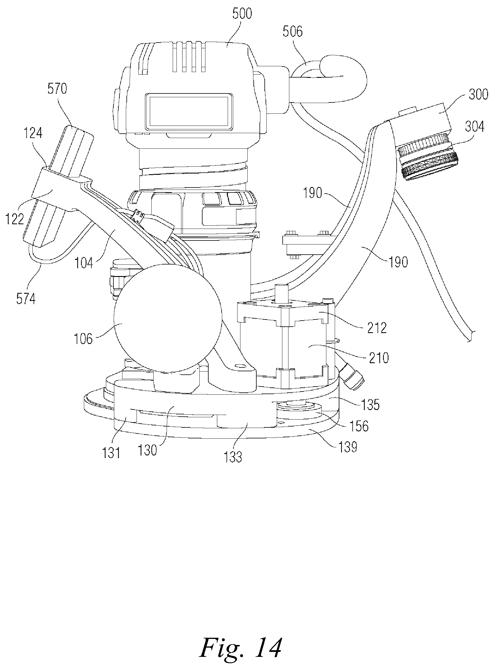 Patent US12496739 Figure 14 – Systems and methods for performing a task on a material, or locating the position of a device relative to the surface of the material