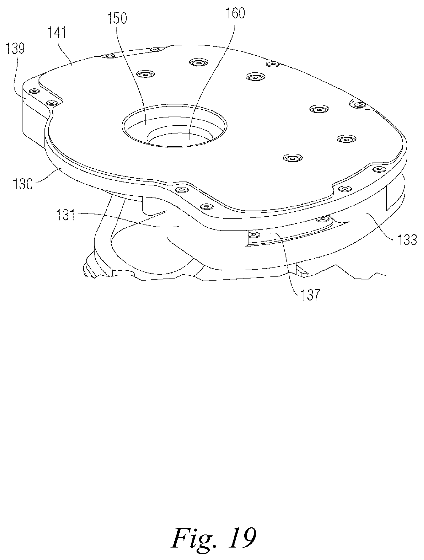 Patent US12496739 Figure 19 – Systems and methods for performing a task on a material, or locating the position of a device relative to the surface of the material