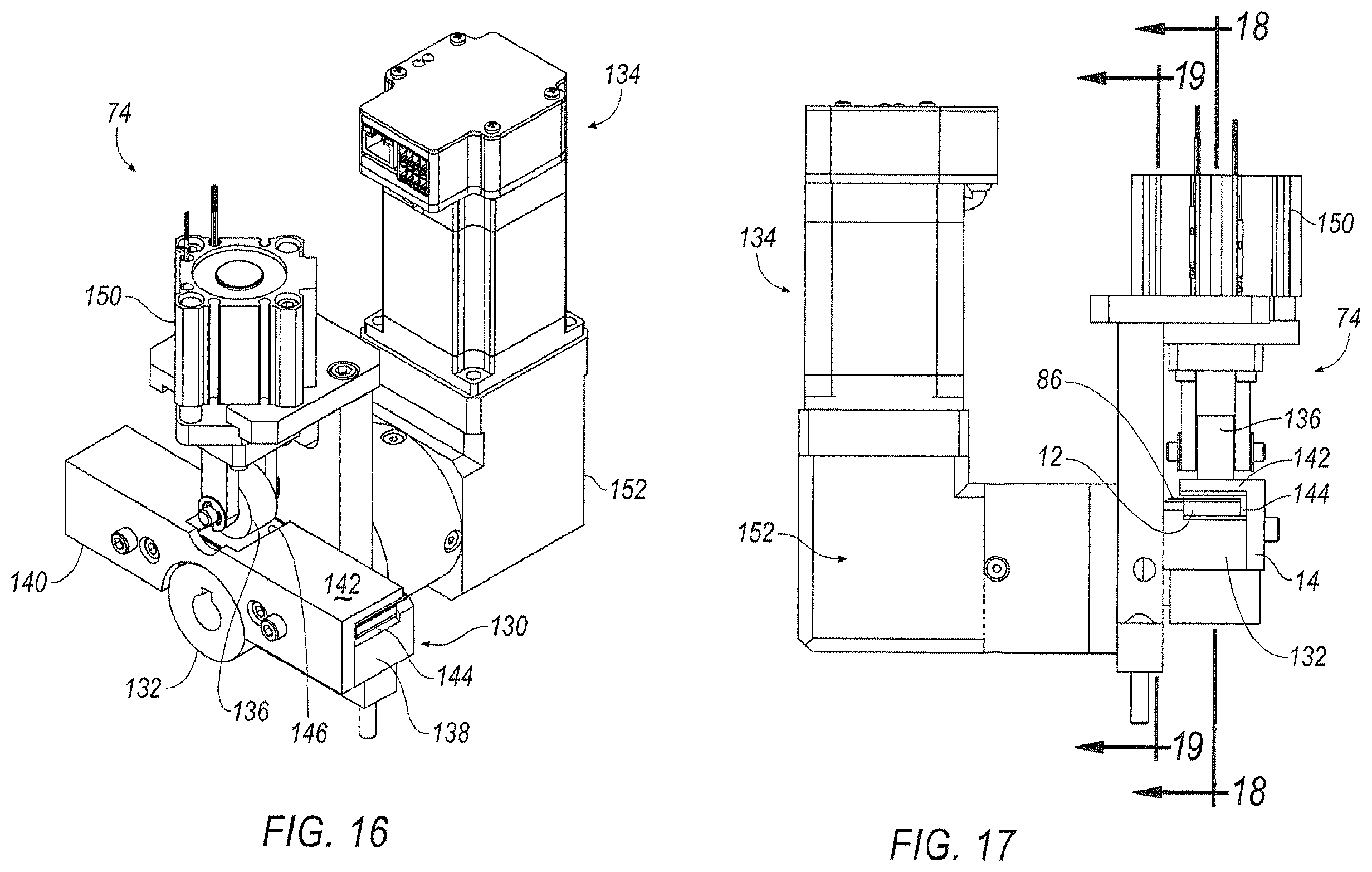 Patent US12496740 Figure 10 – Weight material cutting, dispensing and applying systems