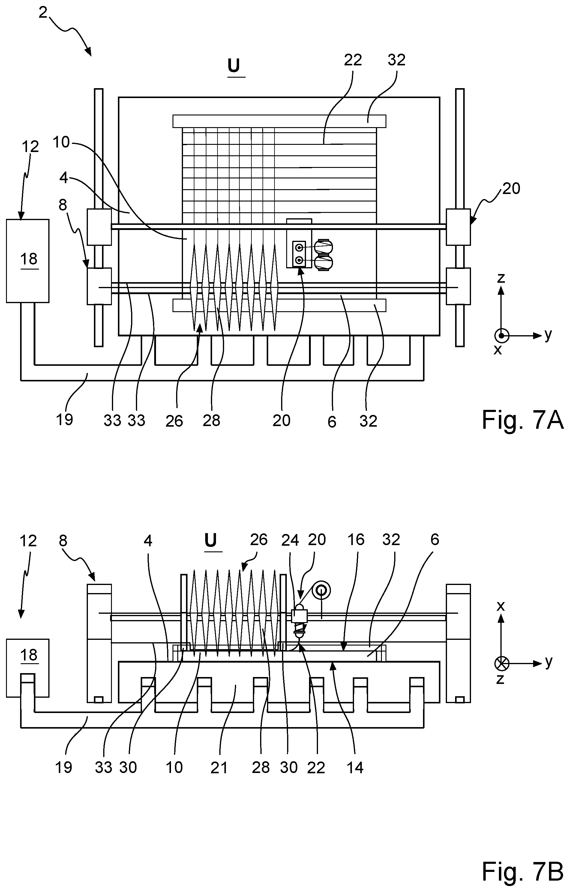 Patent US12496742 Figure 7 – Method, manufacturing cell, and wood veneer