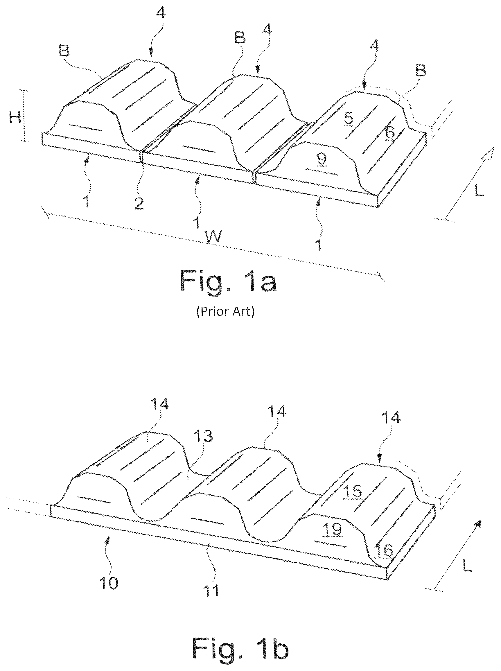 Patent US12496744 Figure 1 – Method of making a building element, an apparatus for making the building element, and a building element made by the method