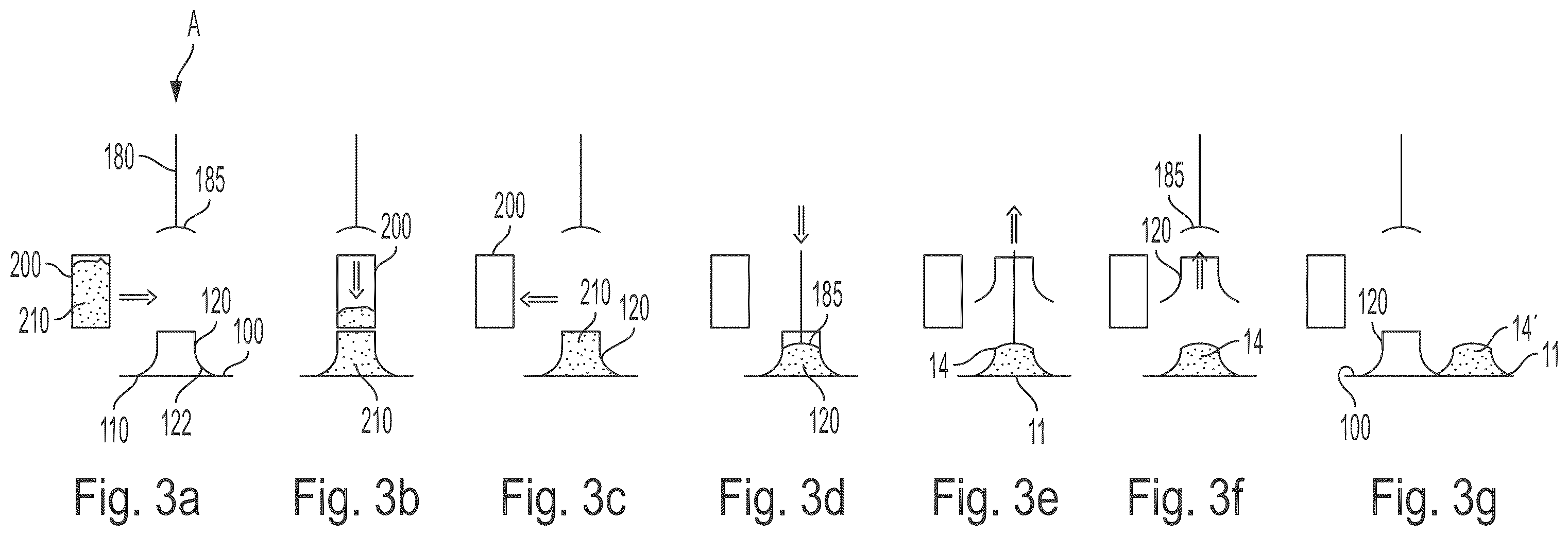 Patent US12496744 Figure 3 – Method of making a building element, an apparatus for making the building element, and a building element made by the method