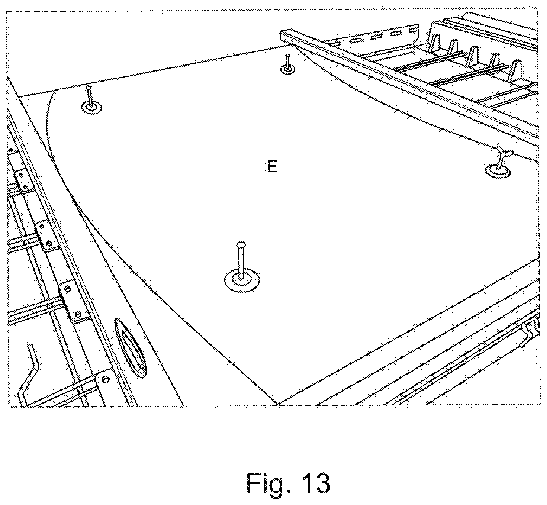 Patent US12496744 Figure 10 – Method of making a building element, an apparatus for making the building element, and a building element made by the method