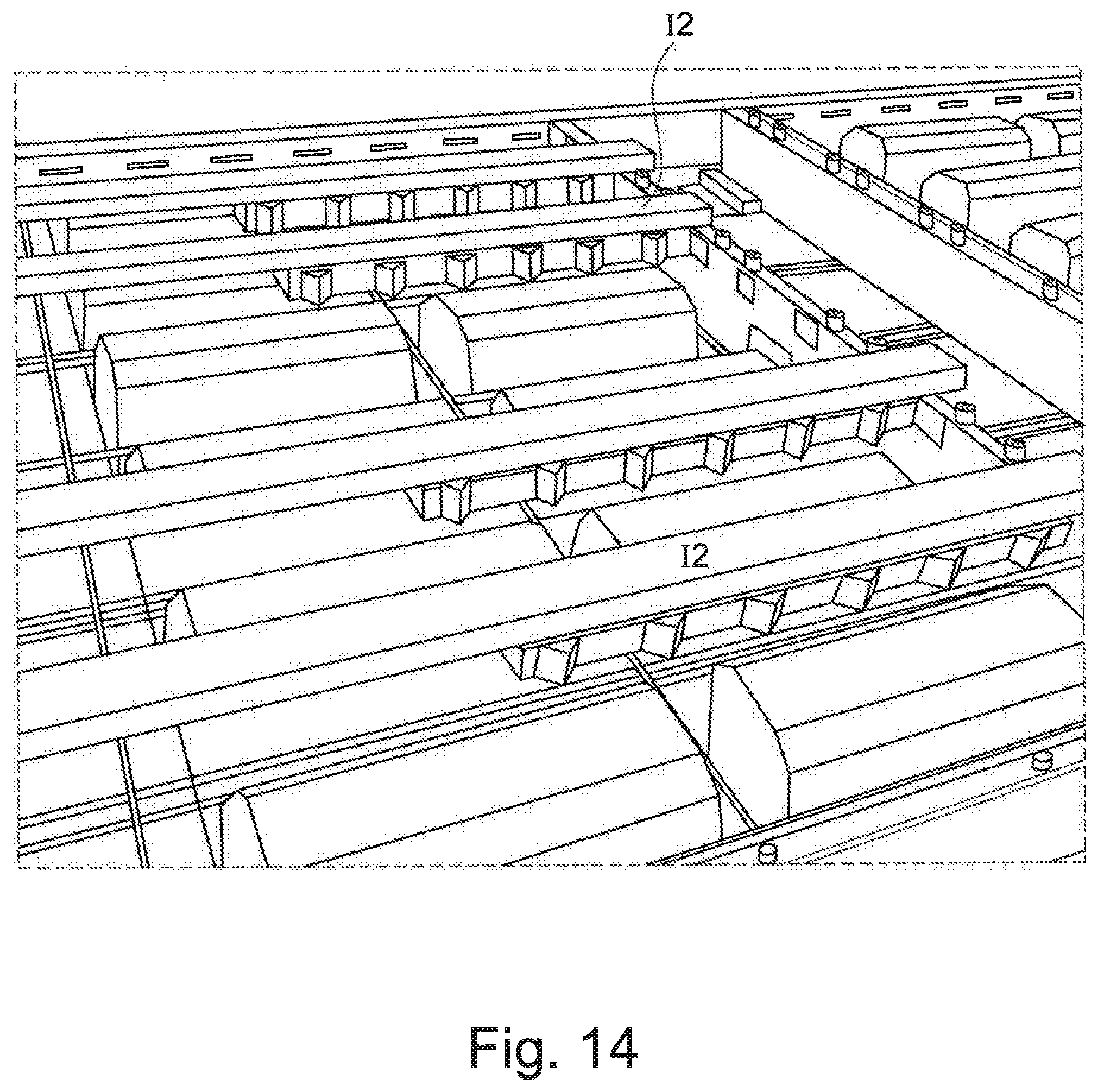 Patent US12496744 Figure 11 – Method of making a building element, an apparatus for making the building element, and a building element made by the method