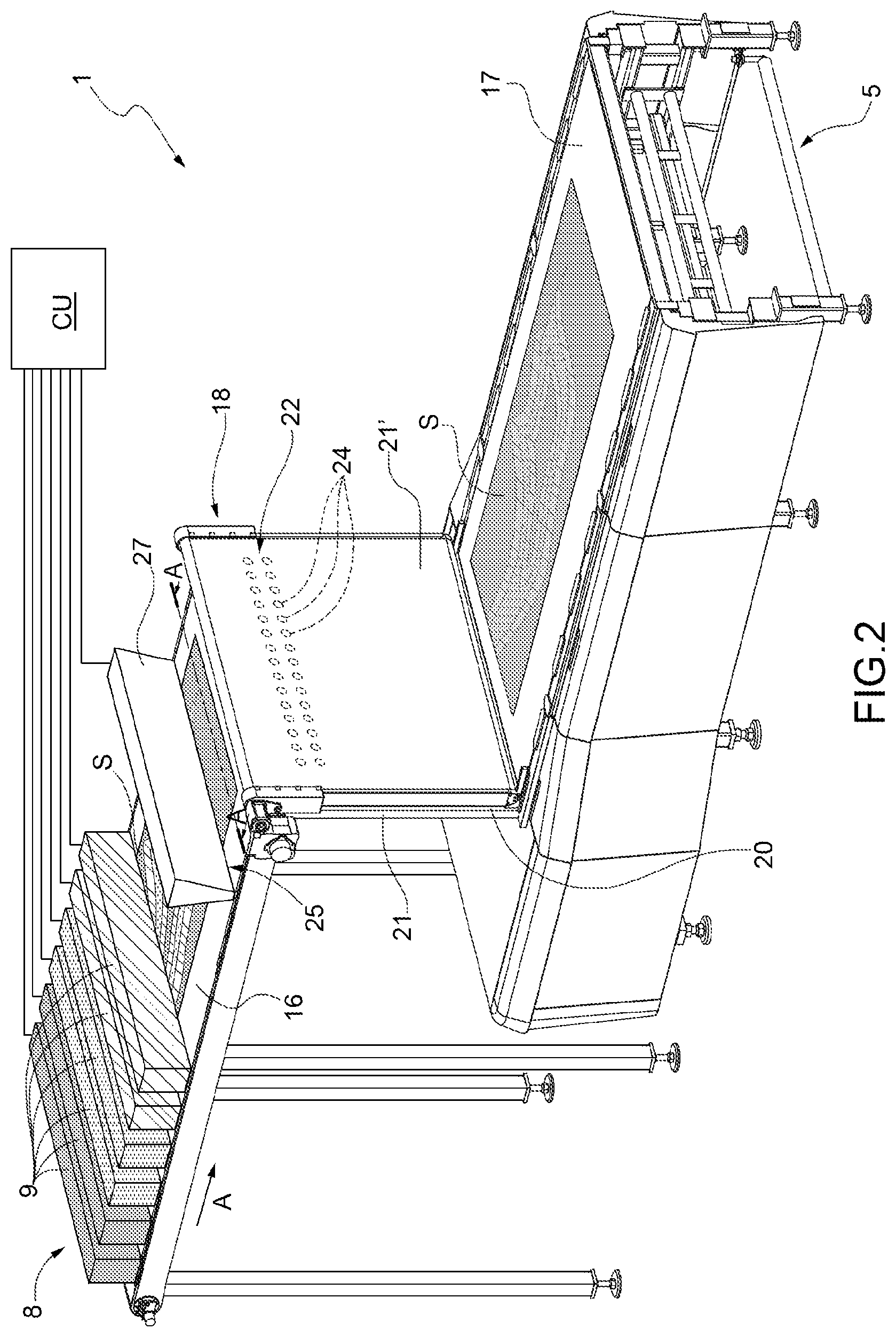 Patent US12496745 Figure 2 – Method and system to manufacture ceramic articles