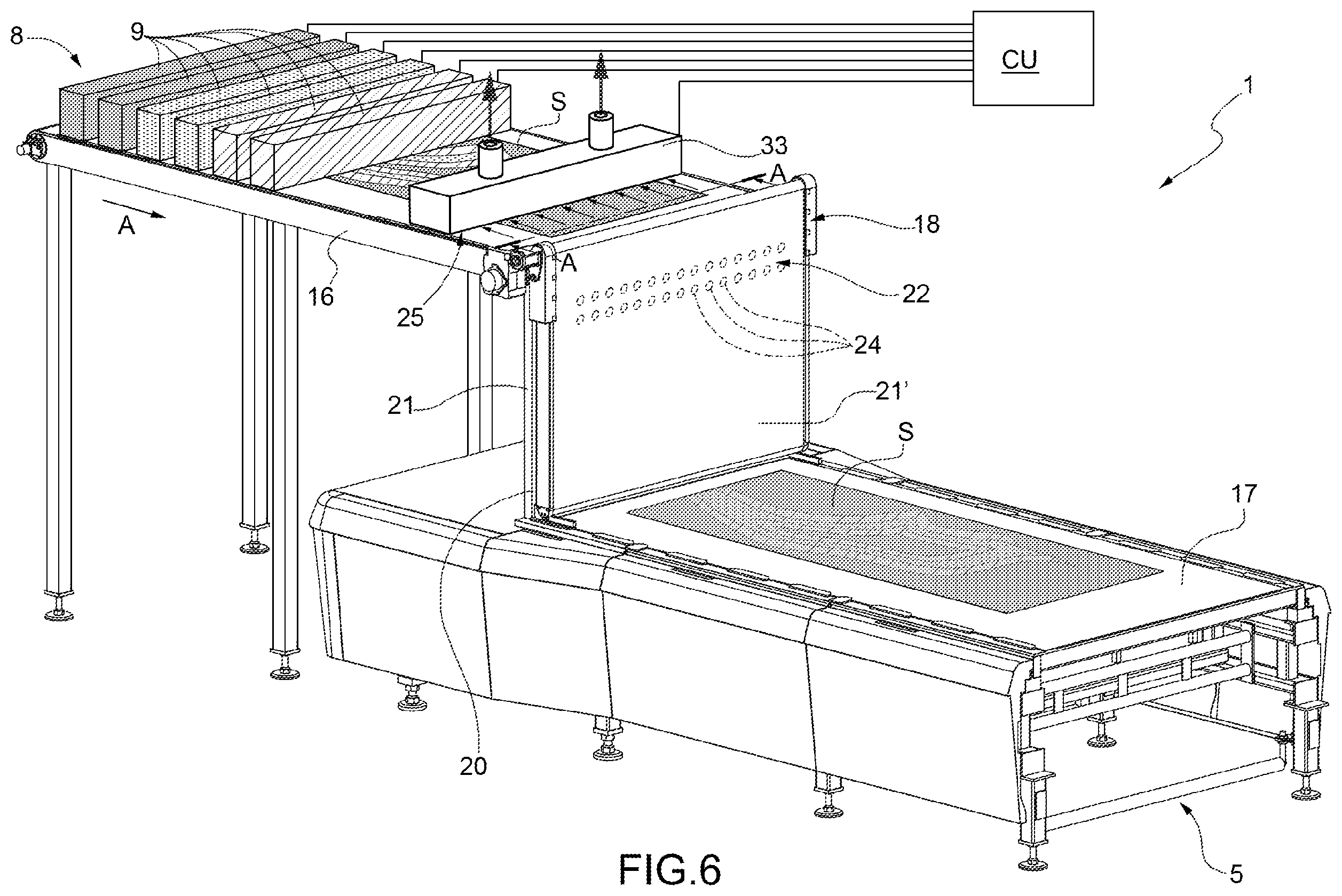 Patent US12496745 Figure 7 – Method and system to manufacture ceramic articles