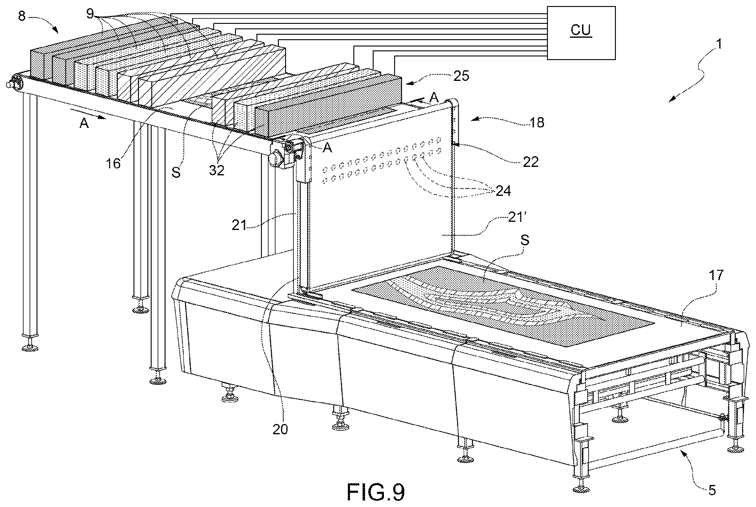 Patent US12496745 Figure 10 – Method and system to manufacture ceramic articles