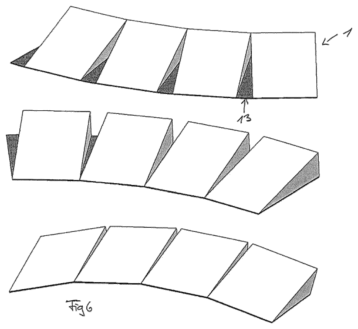 Patent US12496747 Figure 6 – Wedge filler preform